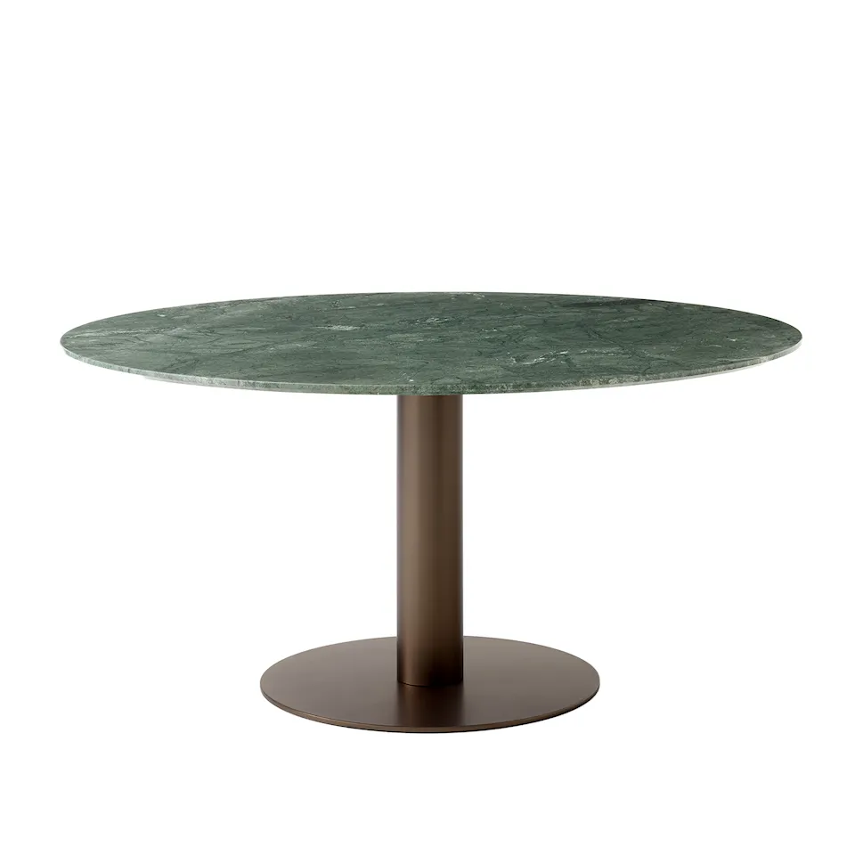 In Between Dining Table SK20 Marble Verde Guatemala Top