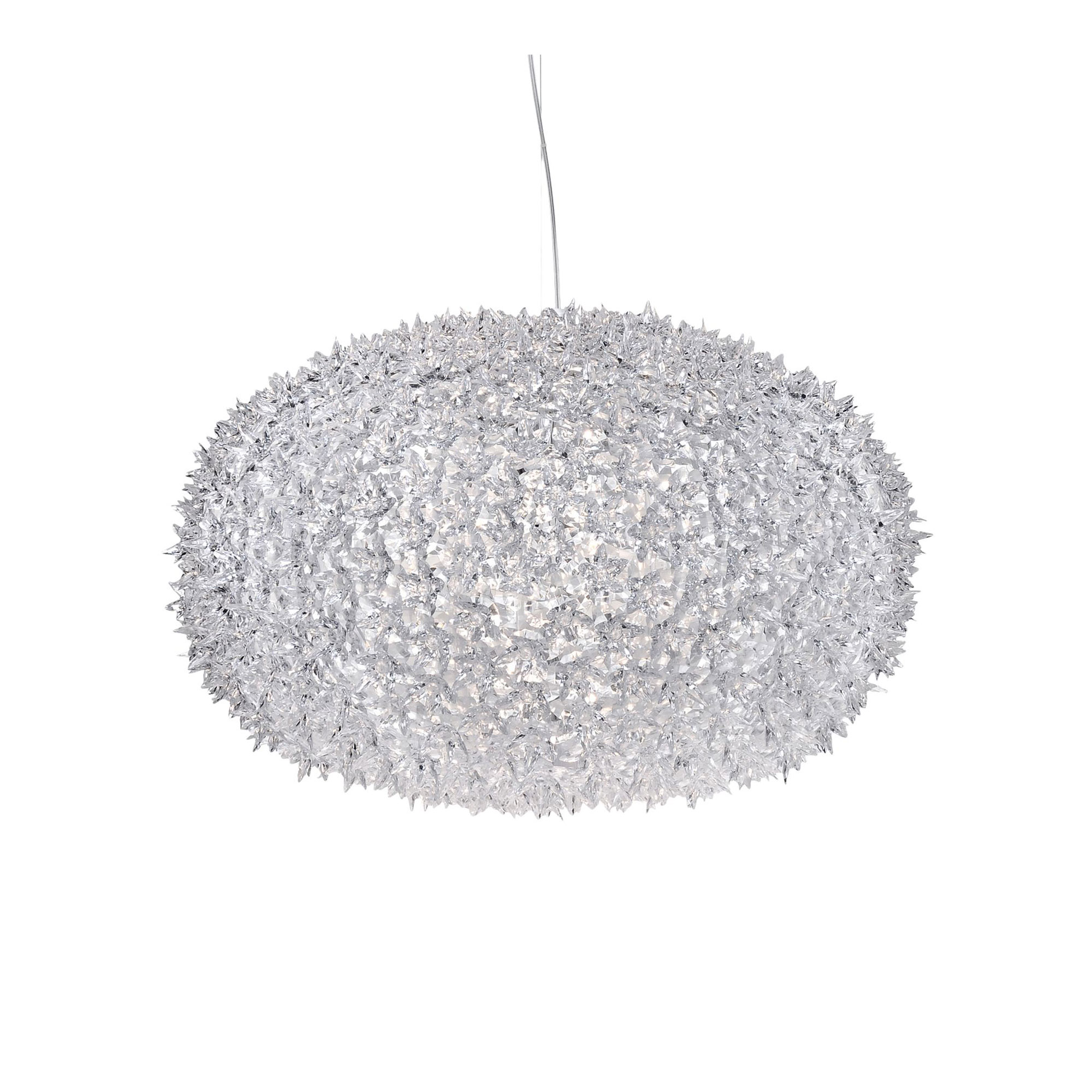 Kartell - Bloom S0 Suspension - Crystal - Pendellampor - Ferruccio Laviani - Transparent
