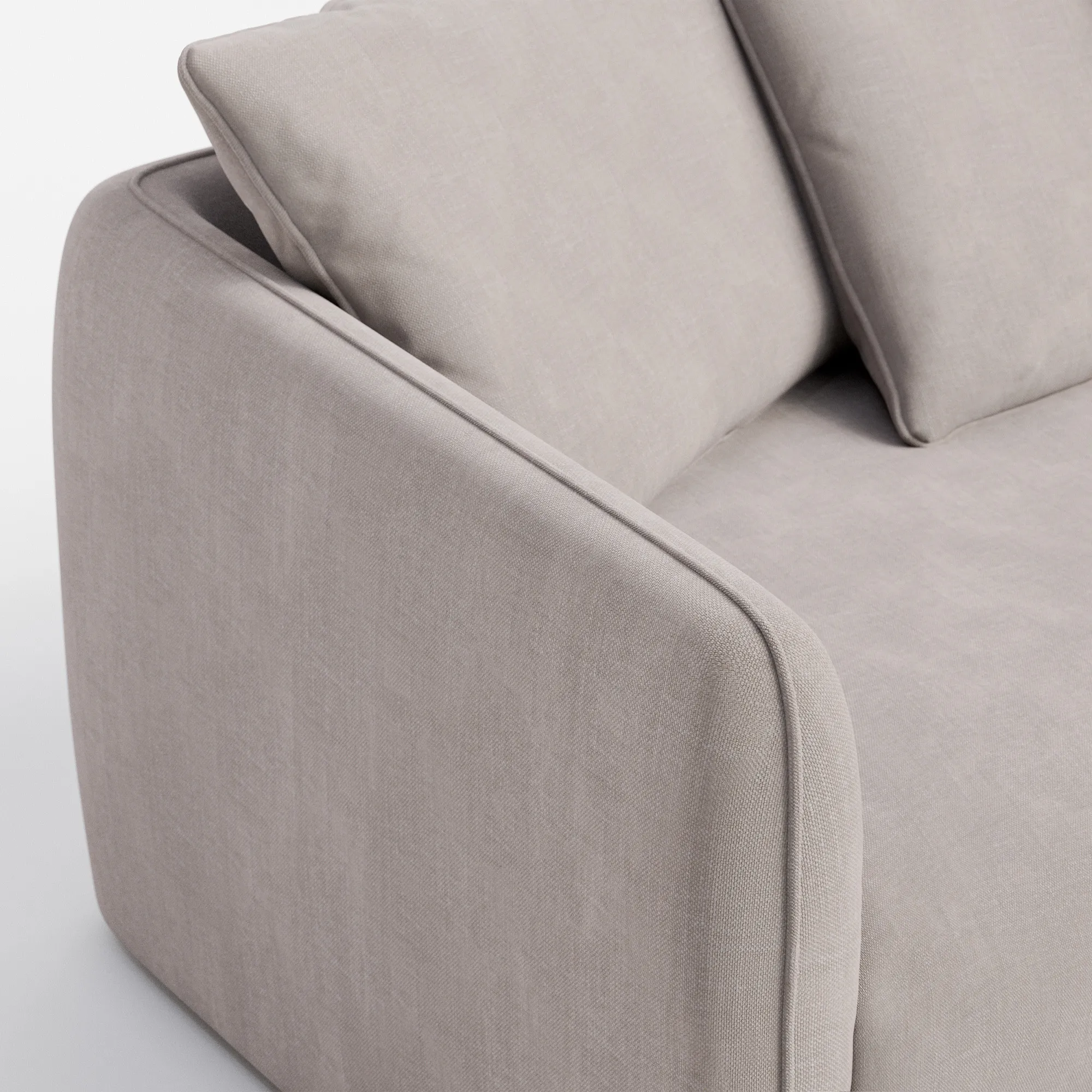 Pavarotti 3-Seater with Ottoman