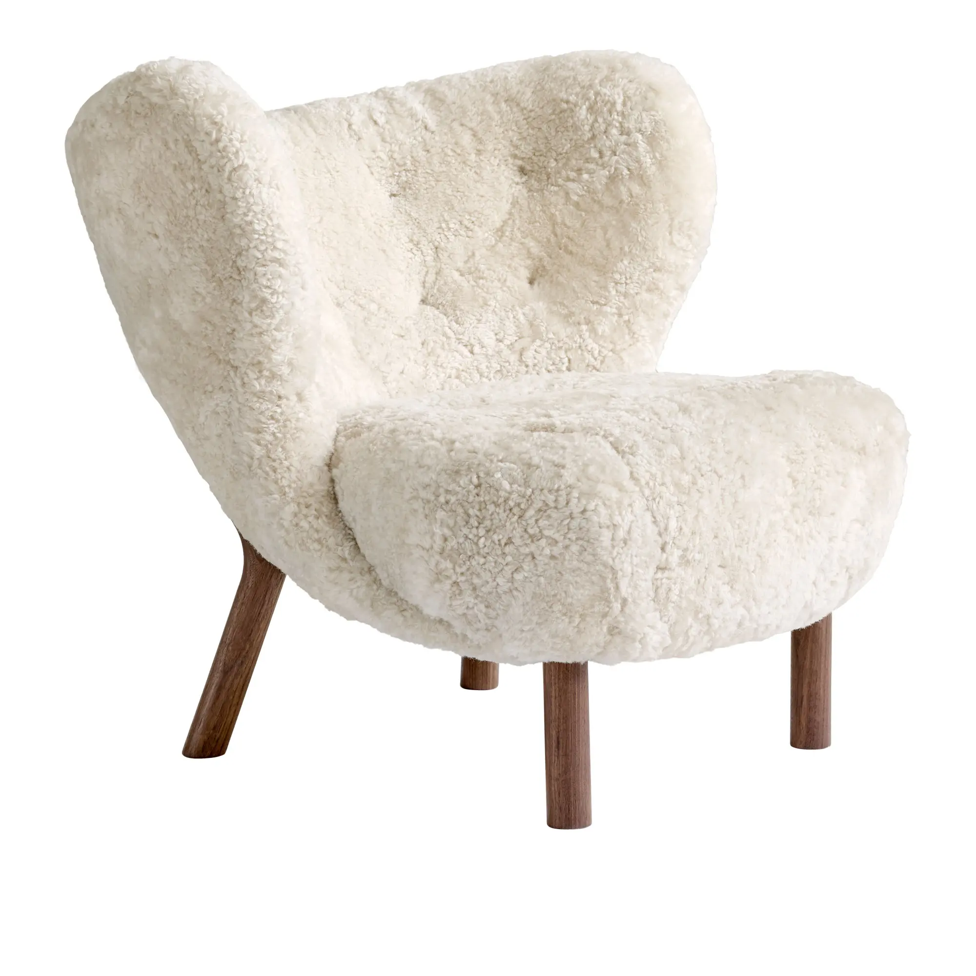 Little Petra VB1 - Sheepskin Moonlight - Walnut