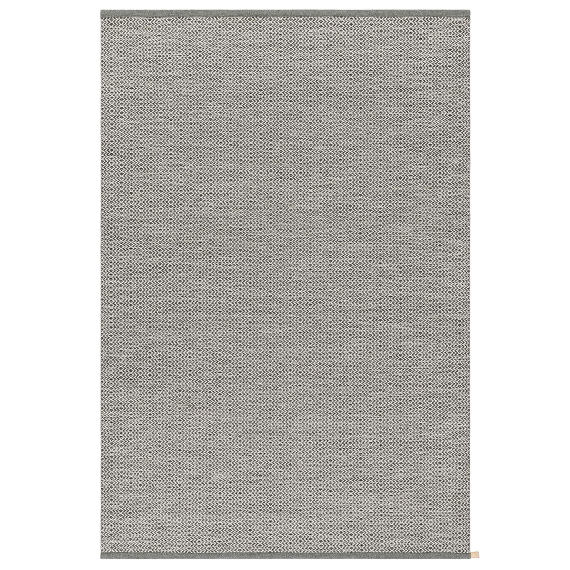 kasthall - ingrid icon, stone grey 580, 240x350 - ullmattor - gunilla lagerhem ullberg - grå