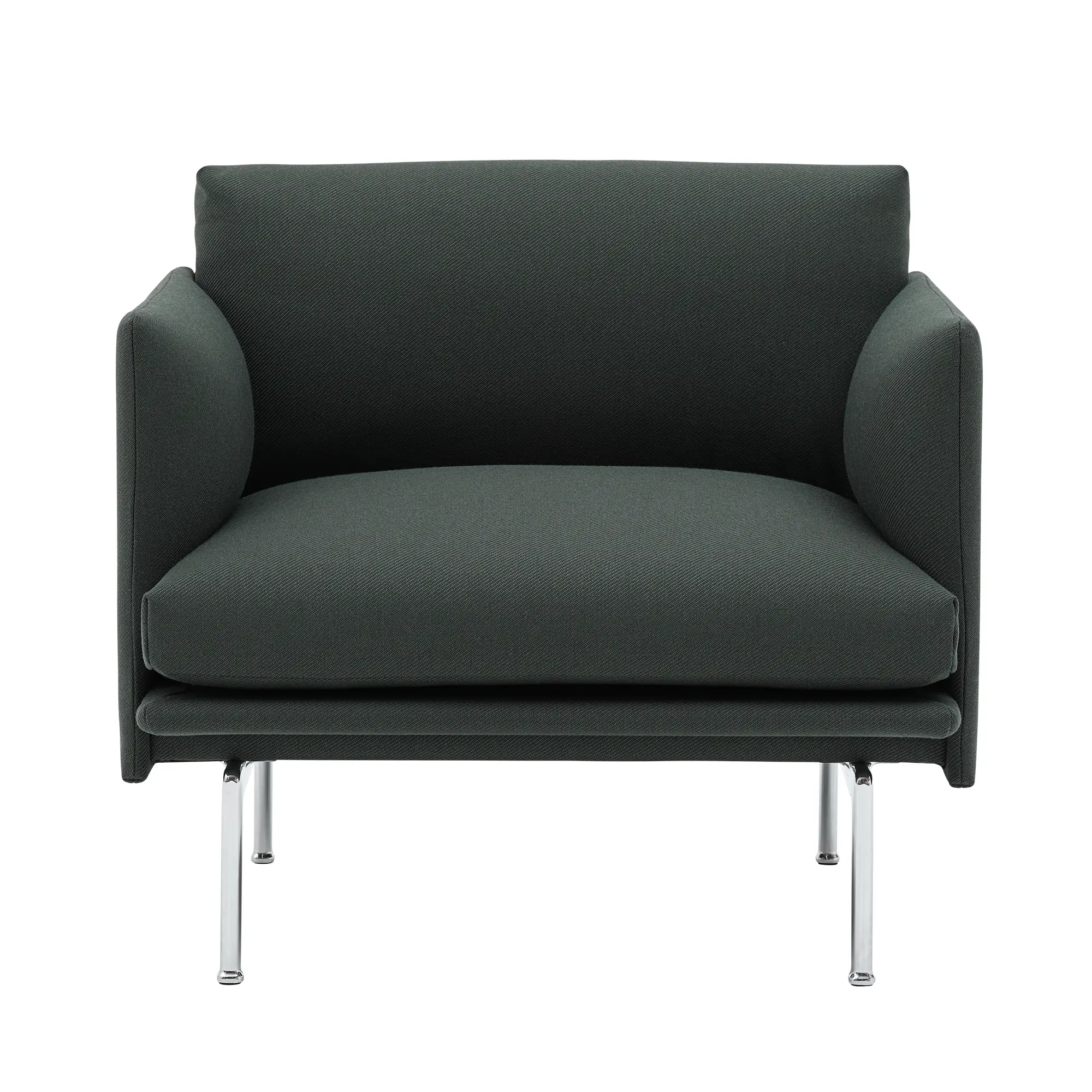 Outline Studio Chair / Polished Aluminium Base