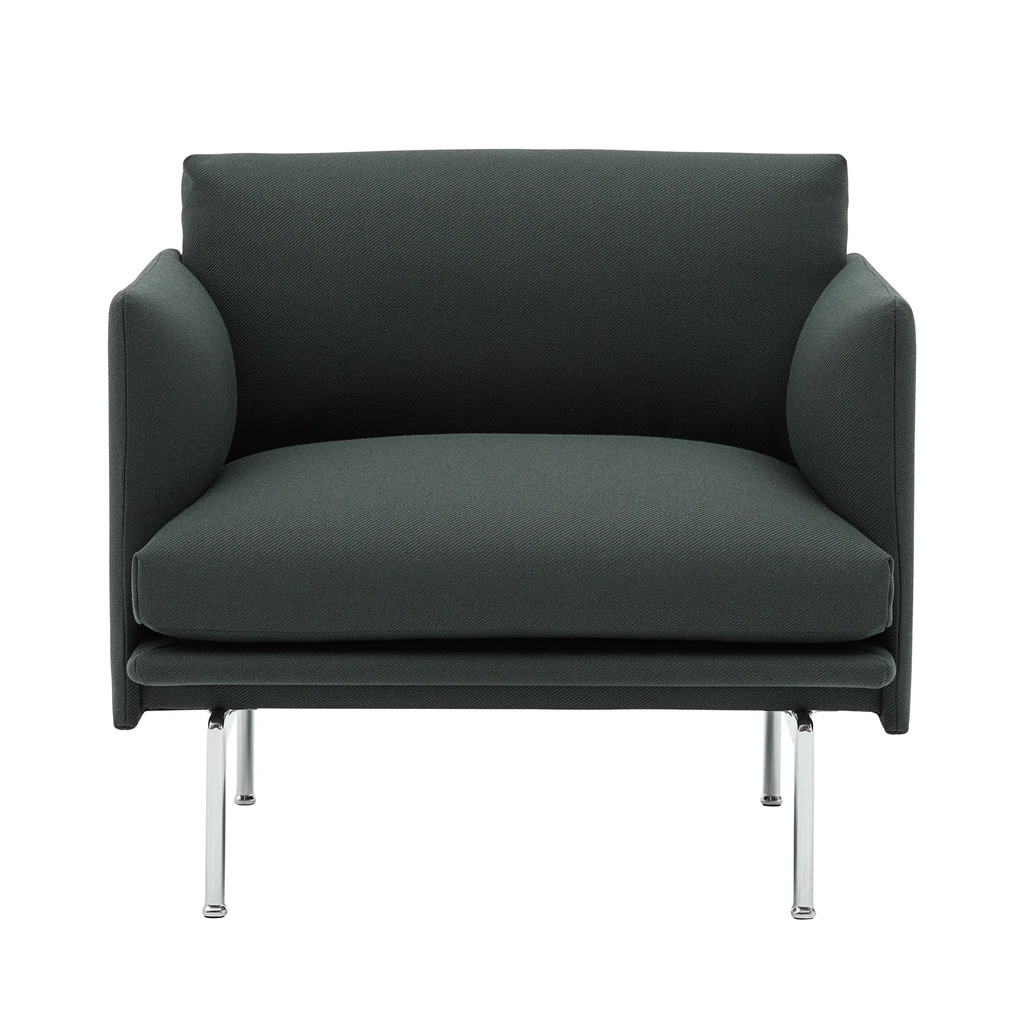 Outline Studio Chair / Polished Aluminium Base