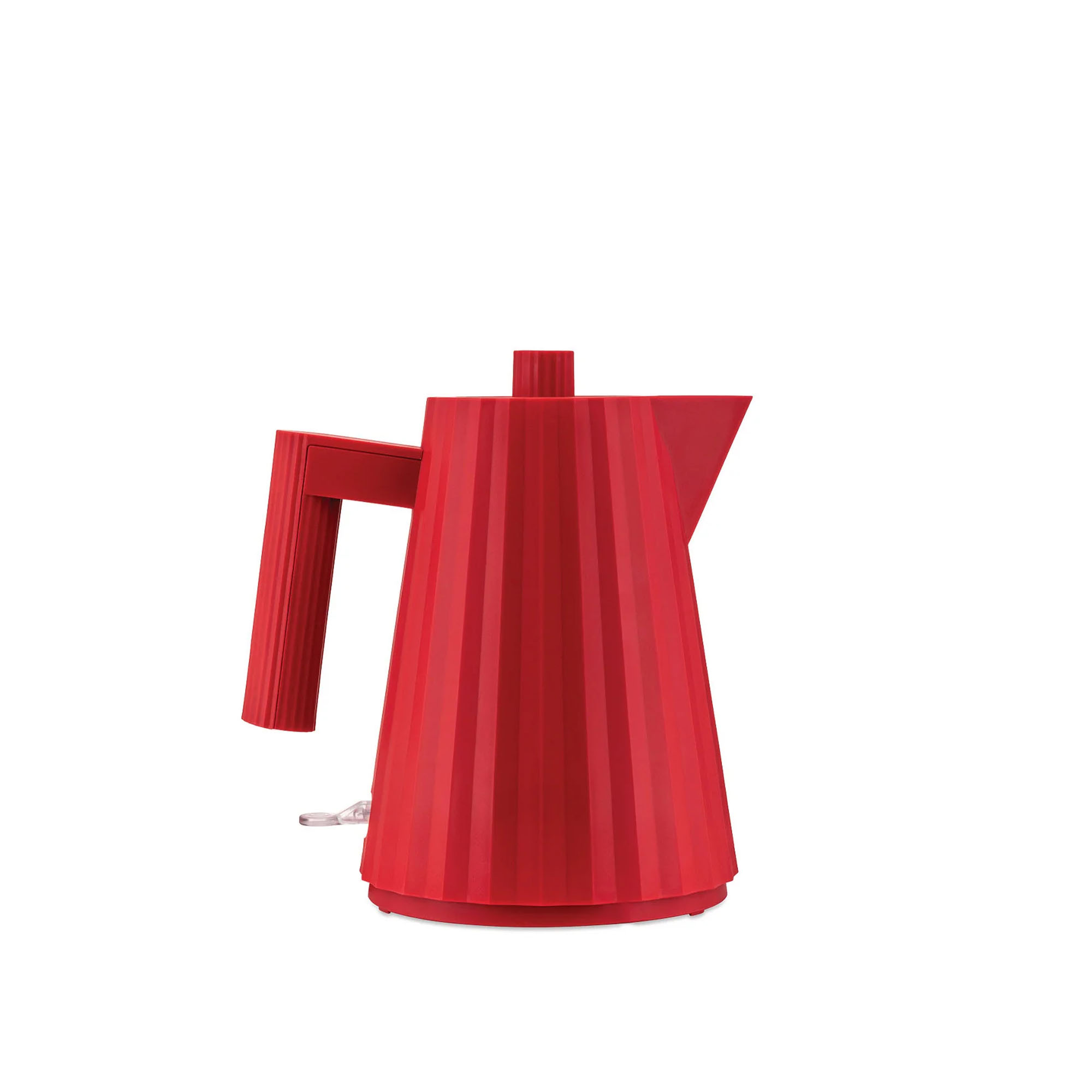 Alessi - Plissé Electric water-kettle 1 Liter -  Red - Vattenkokare - designer_michele_de_lucchi - Röd