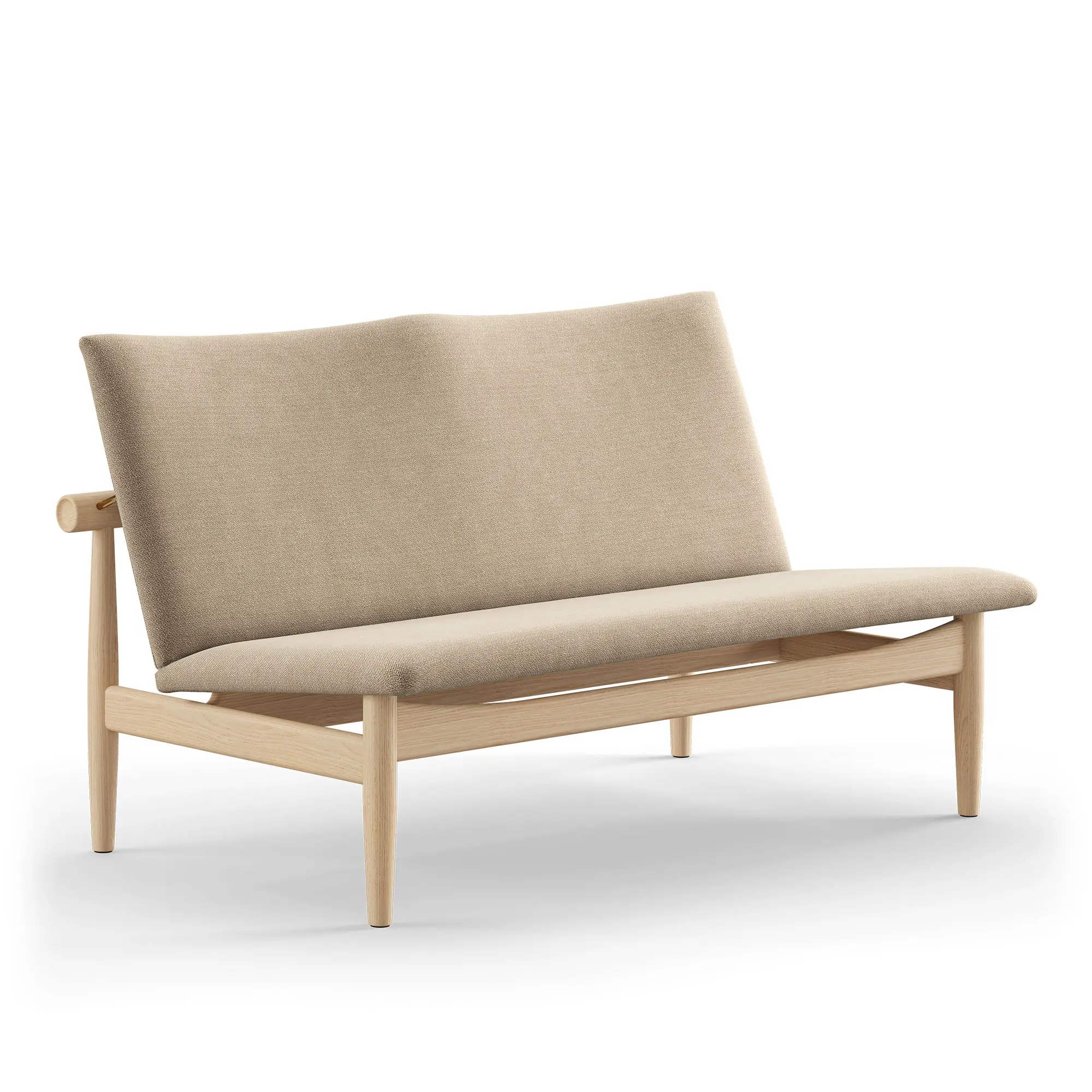 Japan soffa 2 sits Clear oiled oak