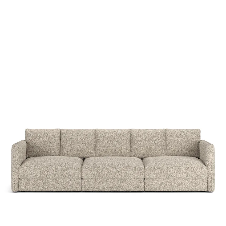 Pavarotti 3-Seater, Removable Cover, Cushion Variant 02, Vellus 03