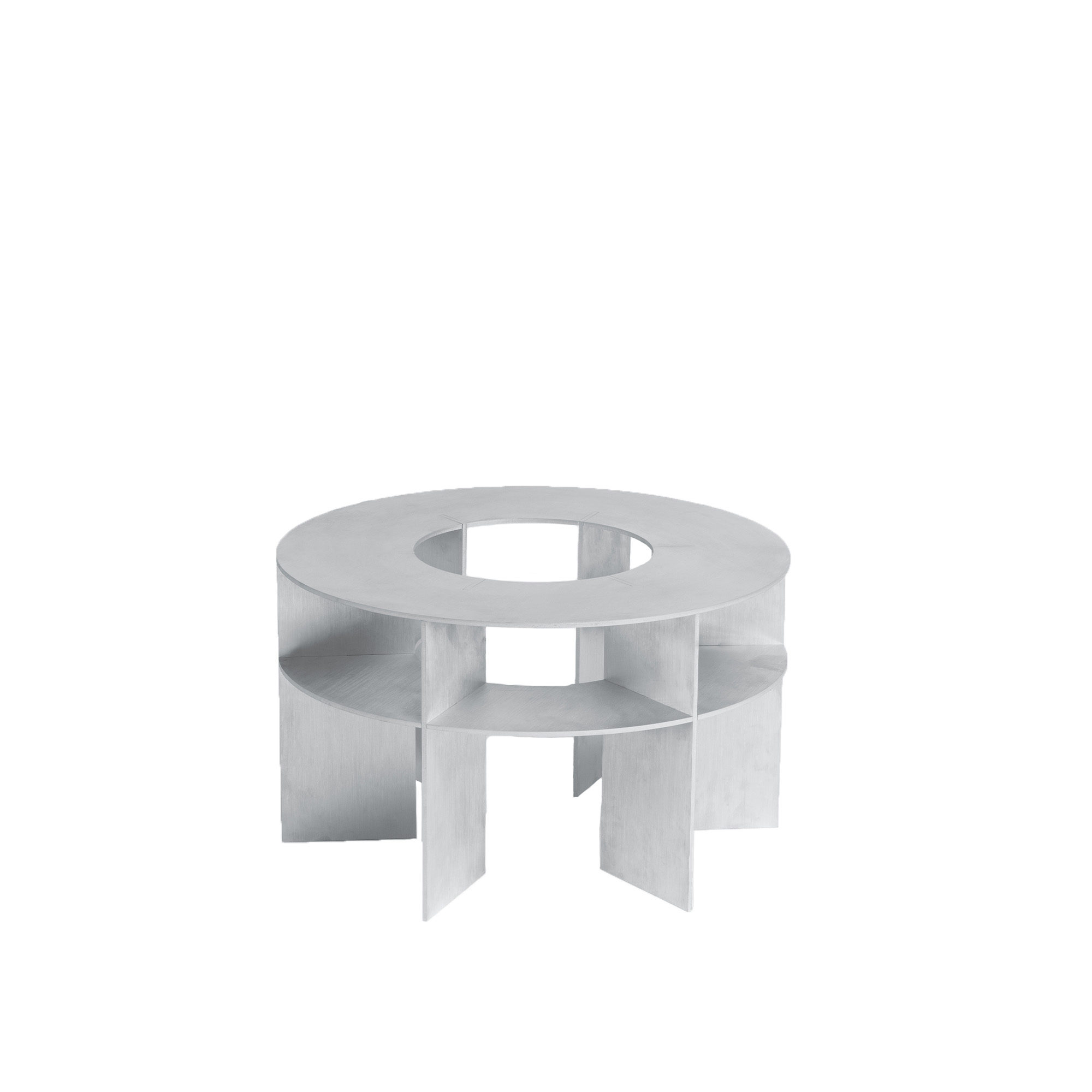 NM3 - NM12 Coffee Table - Sofabord - Sølv - Metall