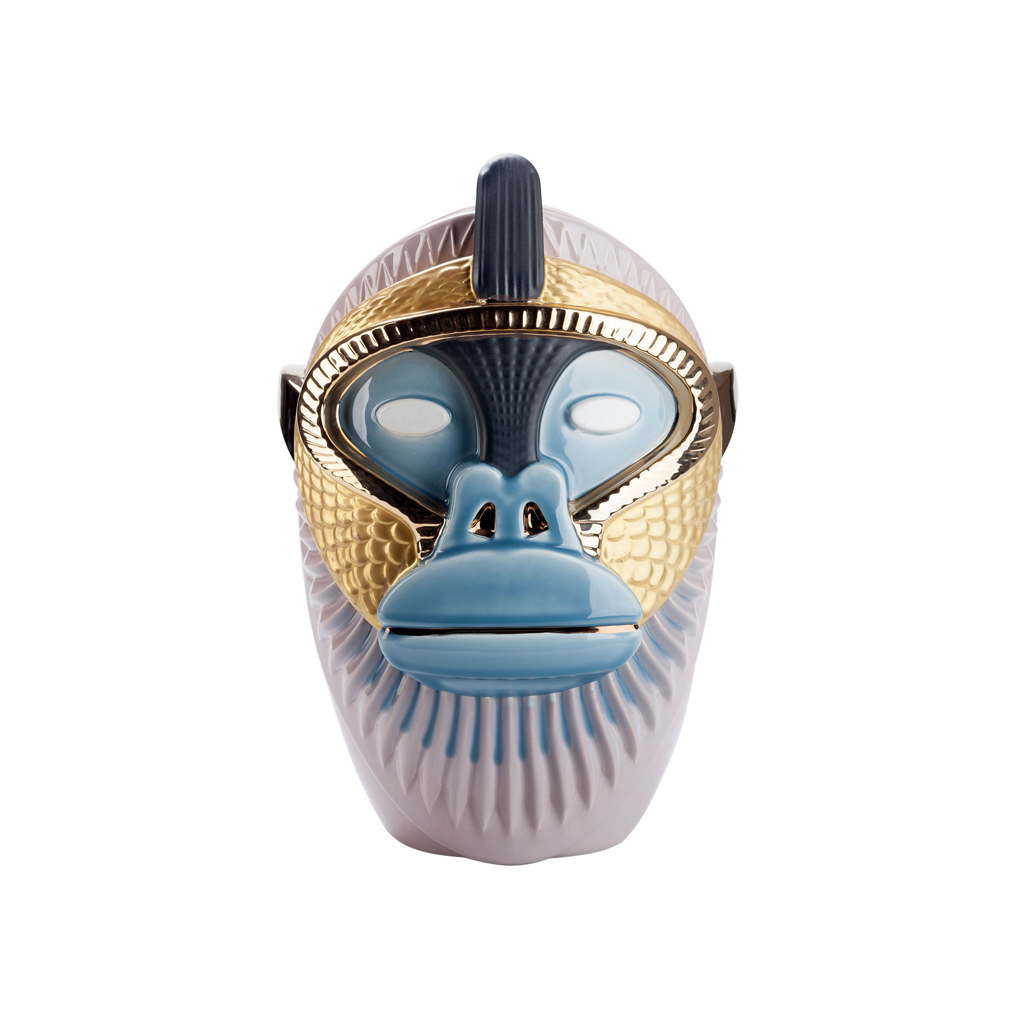 Bosa - Primates Kandti Vas - Liliac Grey/Glossy Sugar Paper - Krukor & vaser - designer_elena_salmistraro - Flerfärgad