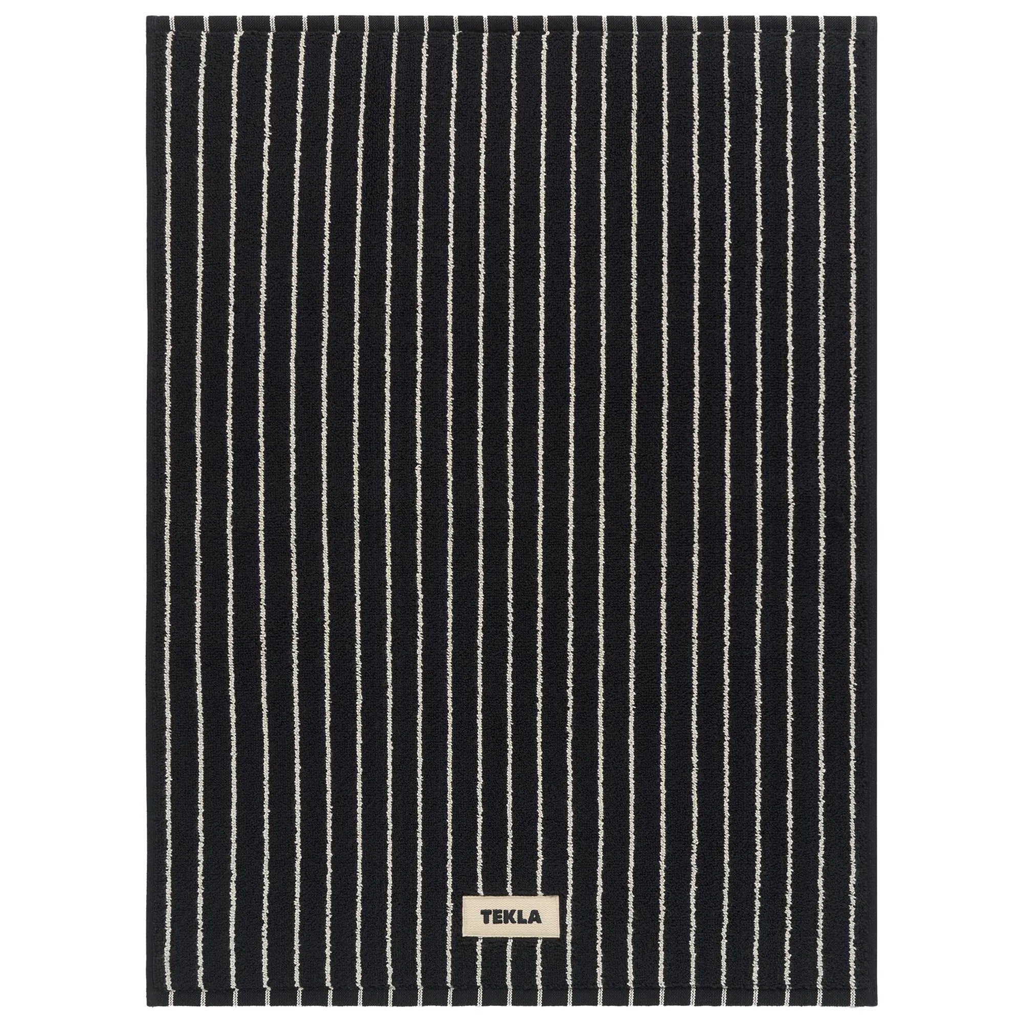  Terry Black Stripes badrumsmatta 50 x 70 cm