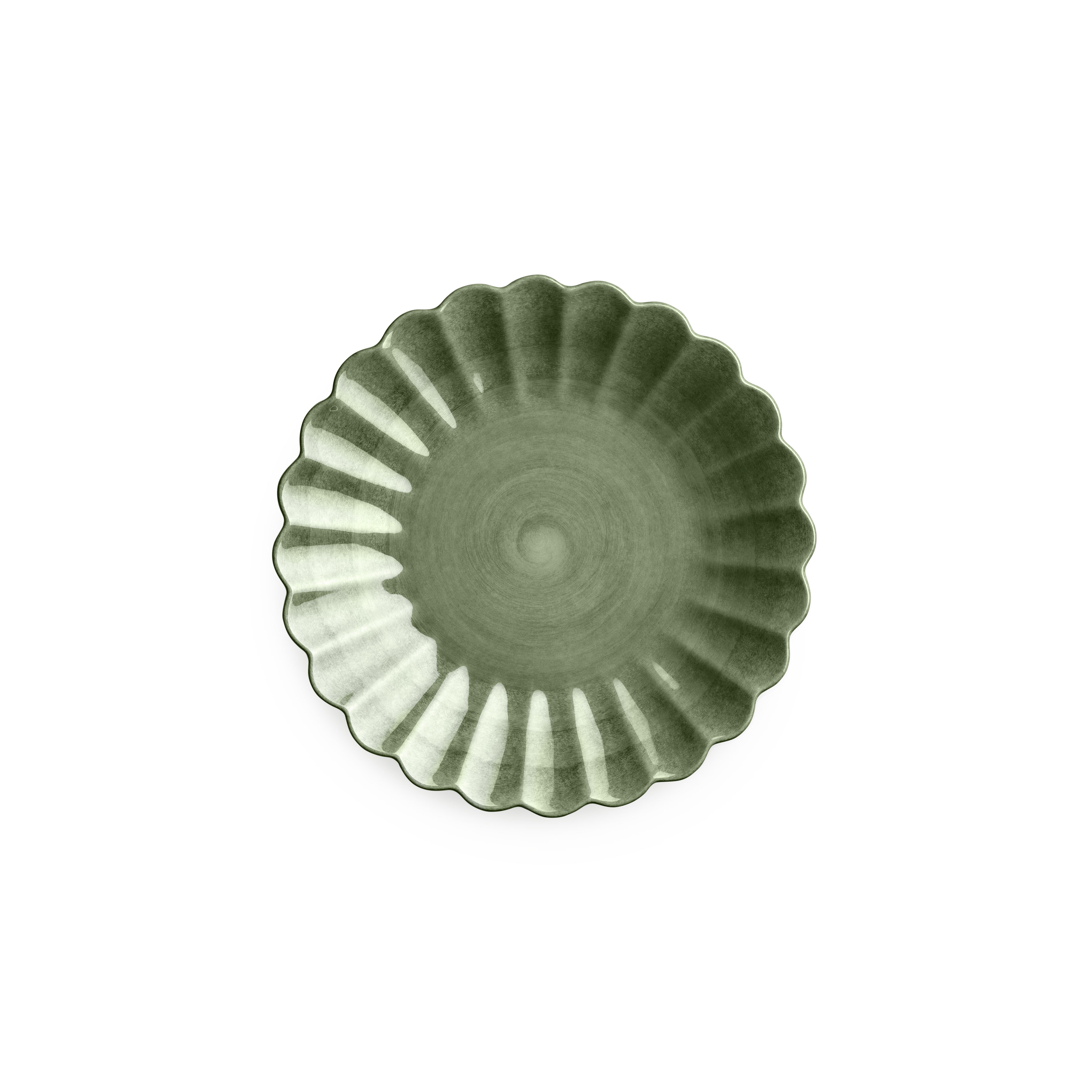 Mateus - Oyster tallrik 20 cm forest green - Assietter - Gr&ouml;n - Keramik