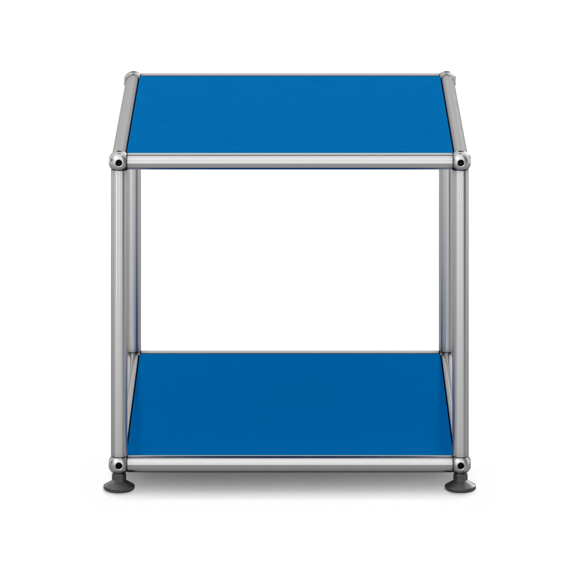 USM - USM Haller M21 27 Gentian Blue - Sidobord - Fritz Haller & Paul Schärer - Blå - Metall | Möbler - Bord - Sidobord | Möbelexperten