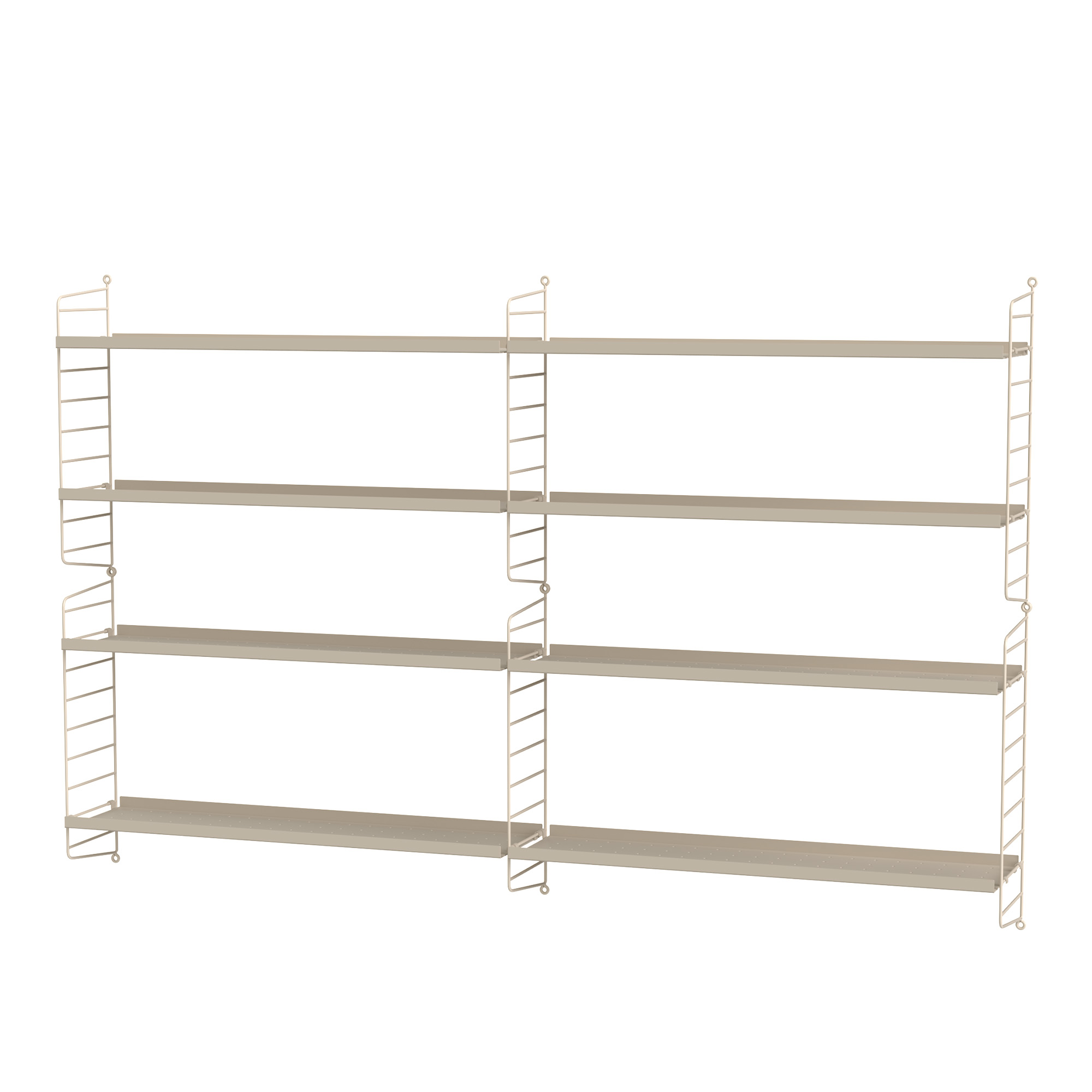 String - Vardagsrum Hyllsystem M Beige / Beige - Hyllor & Hyllsystem - Beige