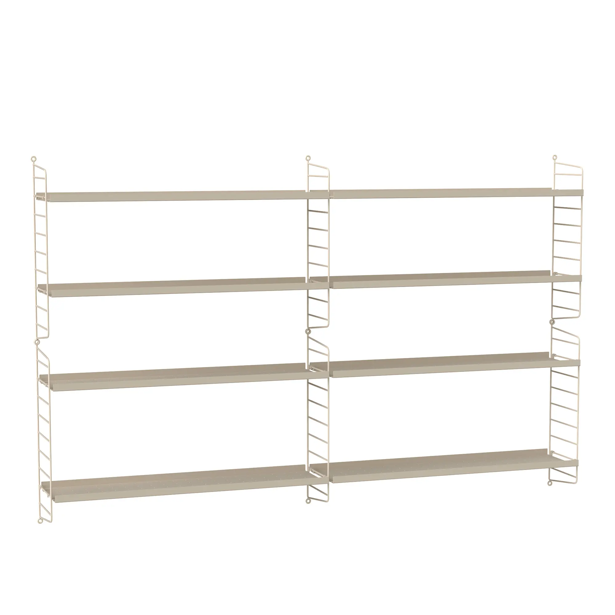 Vardagsrum Hyllsystem M Beige / Beige