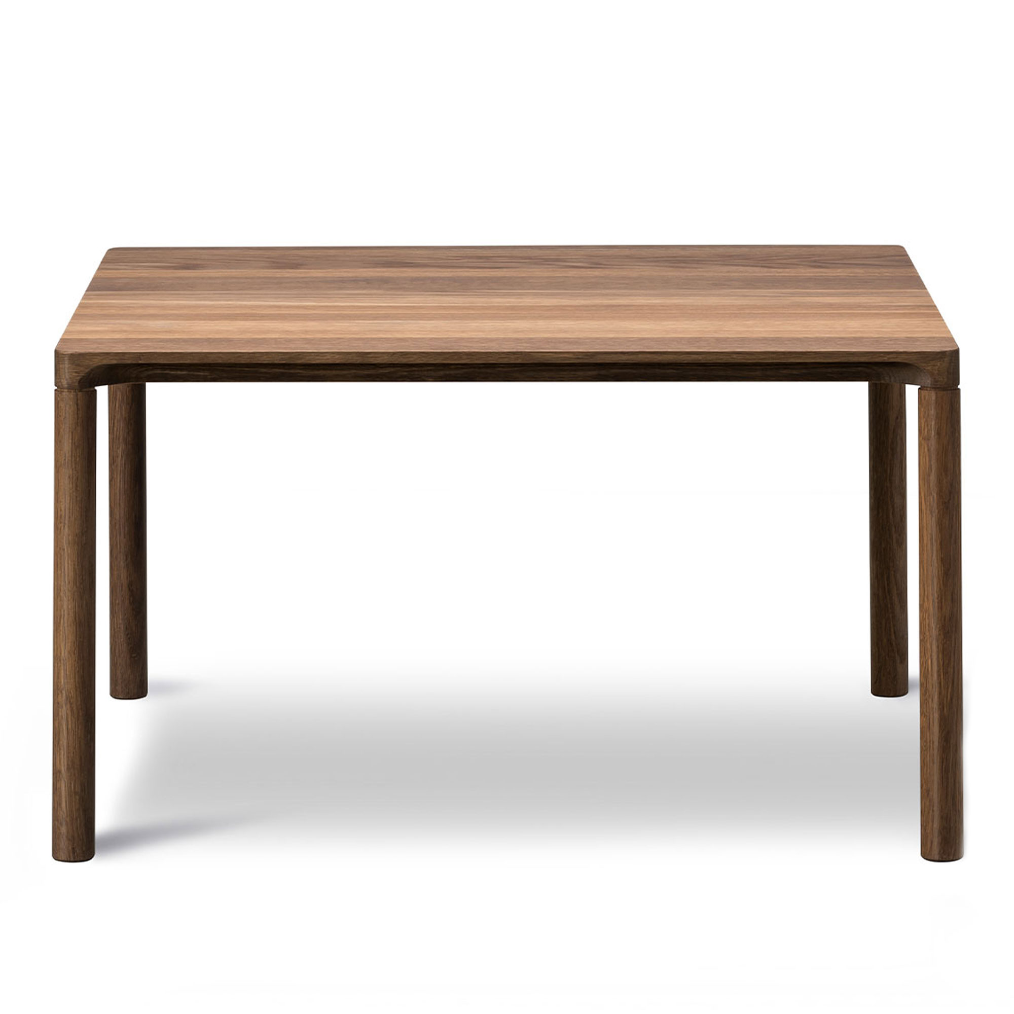 Fredericia Furniture - Piloti soffbord 63 x 63 cm rökt ek - Soffbord - Hugo Passos