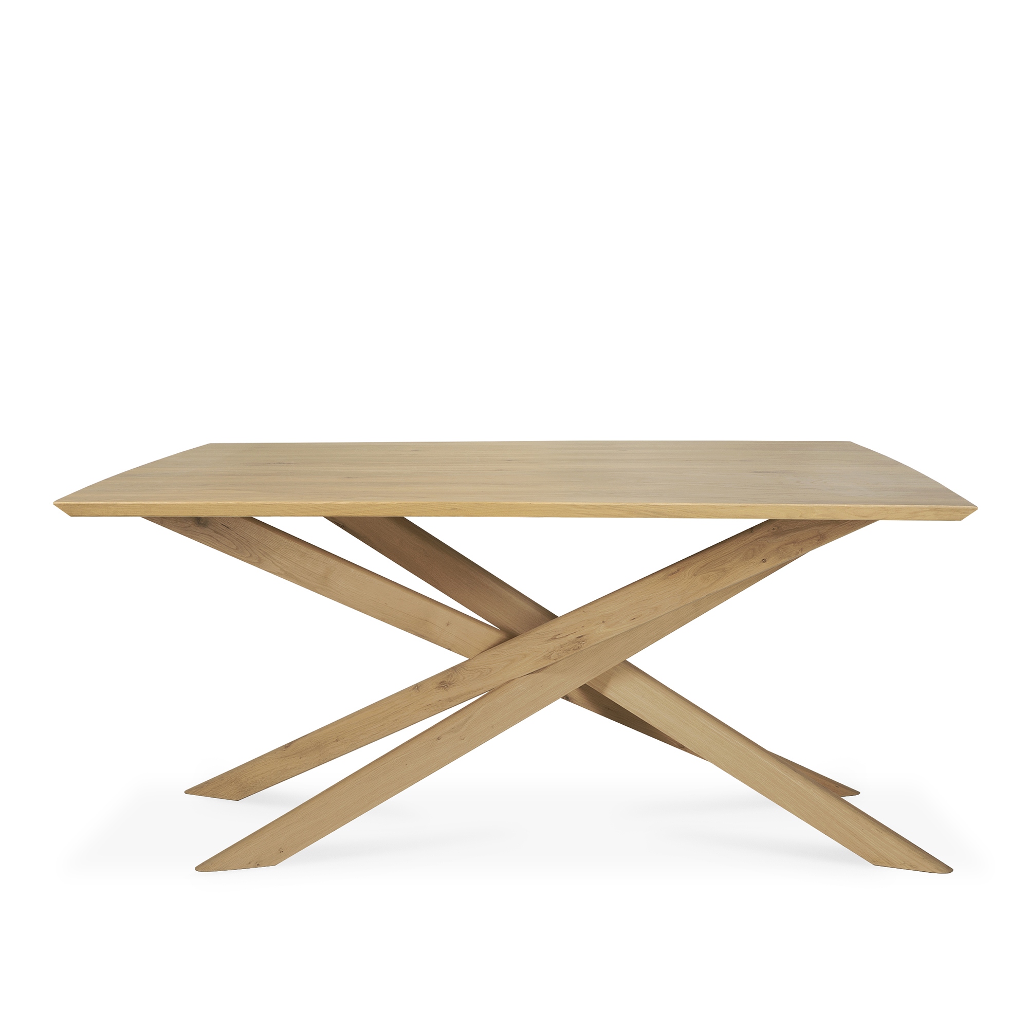 Ethnicraft - Mikado Dining Table Oak 203x106 cm - Matbord - Alain Van Havre - Träfärgad - Trä | Möbler - Bord - Matbord | Möbelexperten