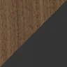 Dark Walnut / Plomb Lacquerd