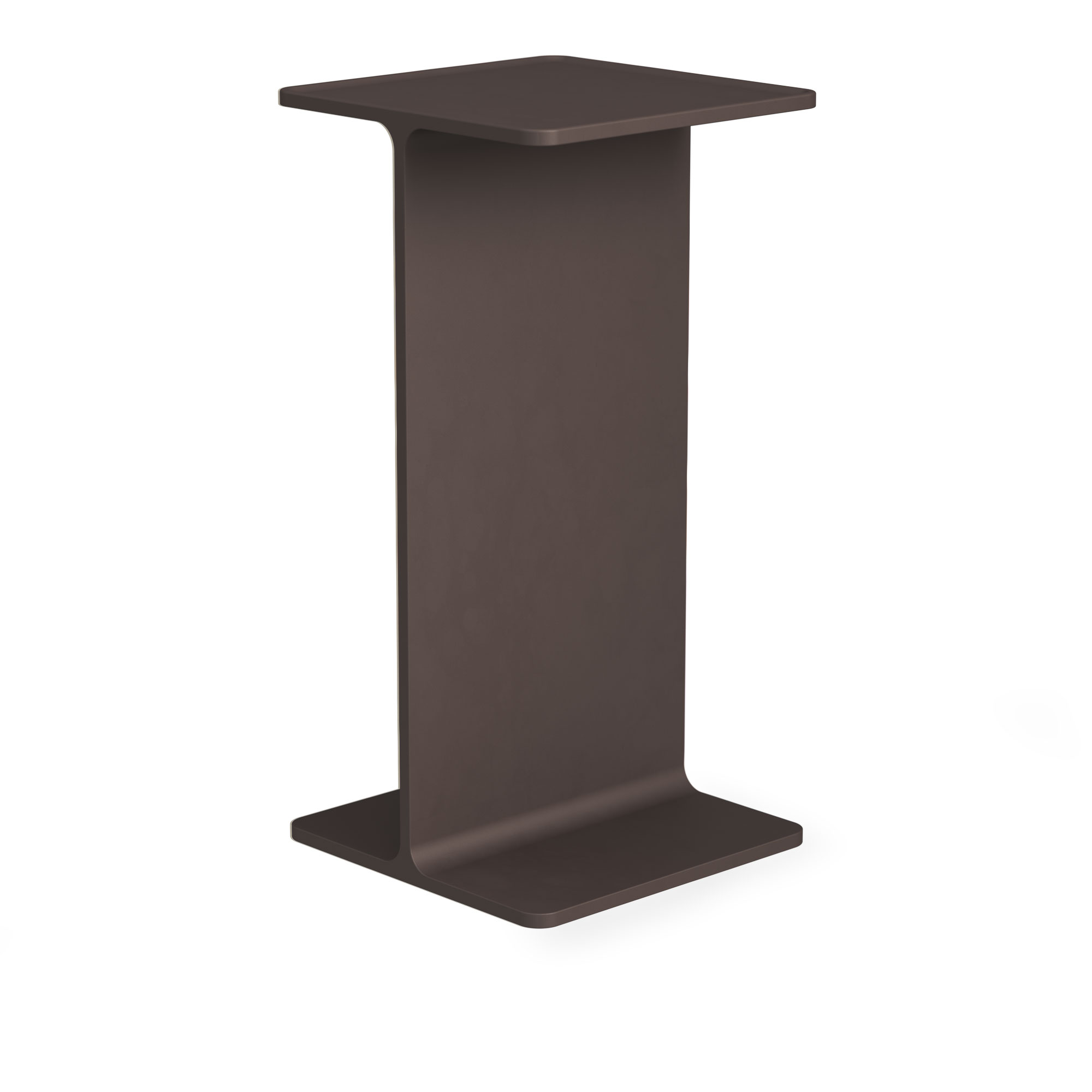 String - Museum Pedestal mörkbrun - Brun - Metall |  | Möbelexperten