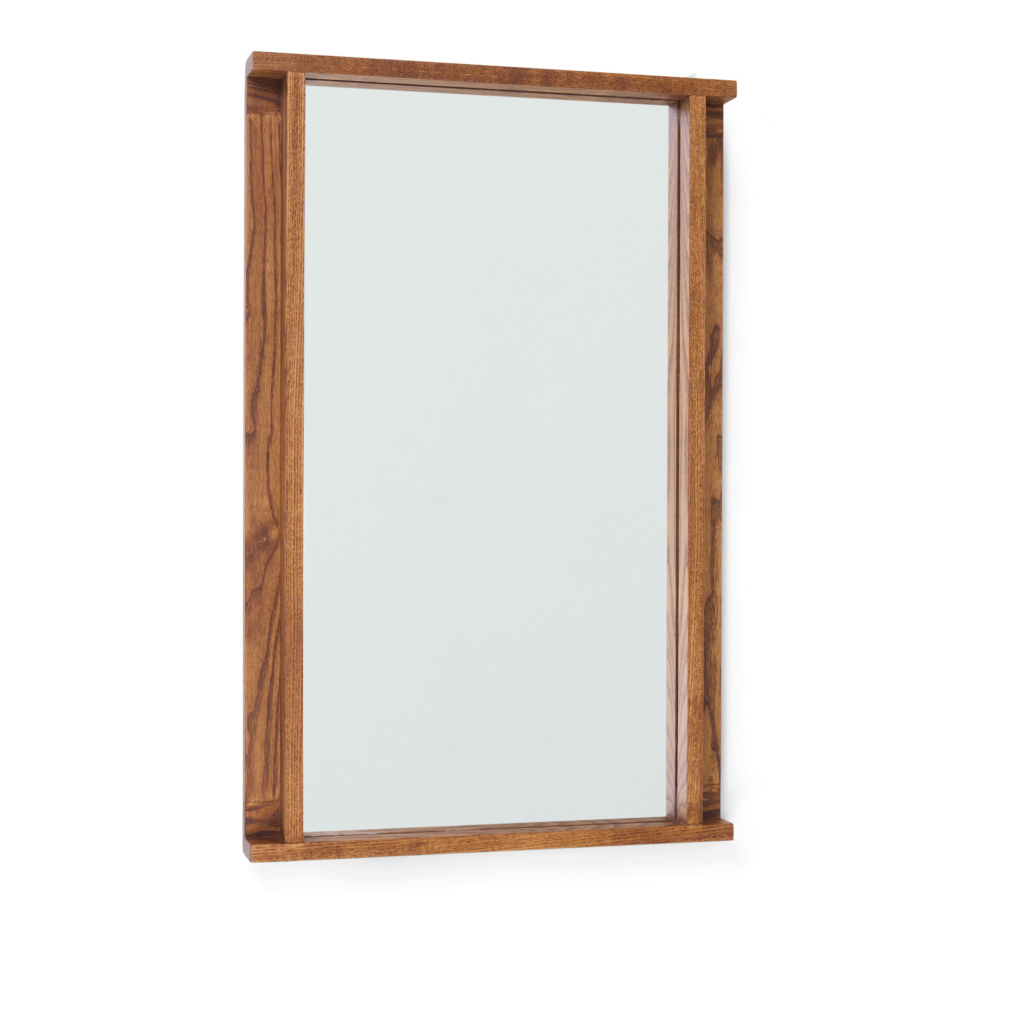 Frama - Symmetry Mirror väggspegel honey ash wood small - Väggspeglar - Studio 0405 - Brun - Trä | Inredning - Speglar - Väggspeglar | Möbelexperten