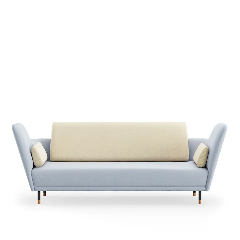57 soffa Brownished Steel/Dark oiled oak