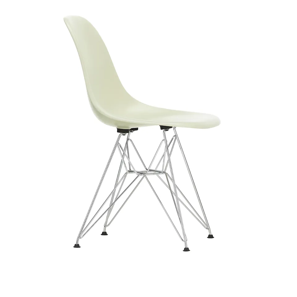 Eames Fiberglass Chair DSR stol Chrome