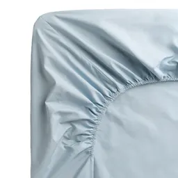 Percale Shirt Blue dra-på-lakan