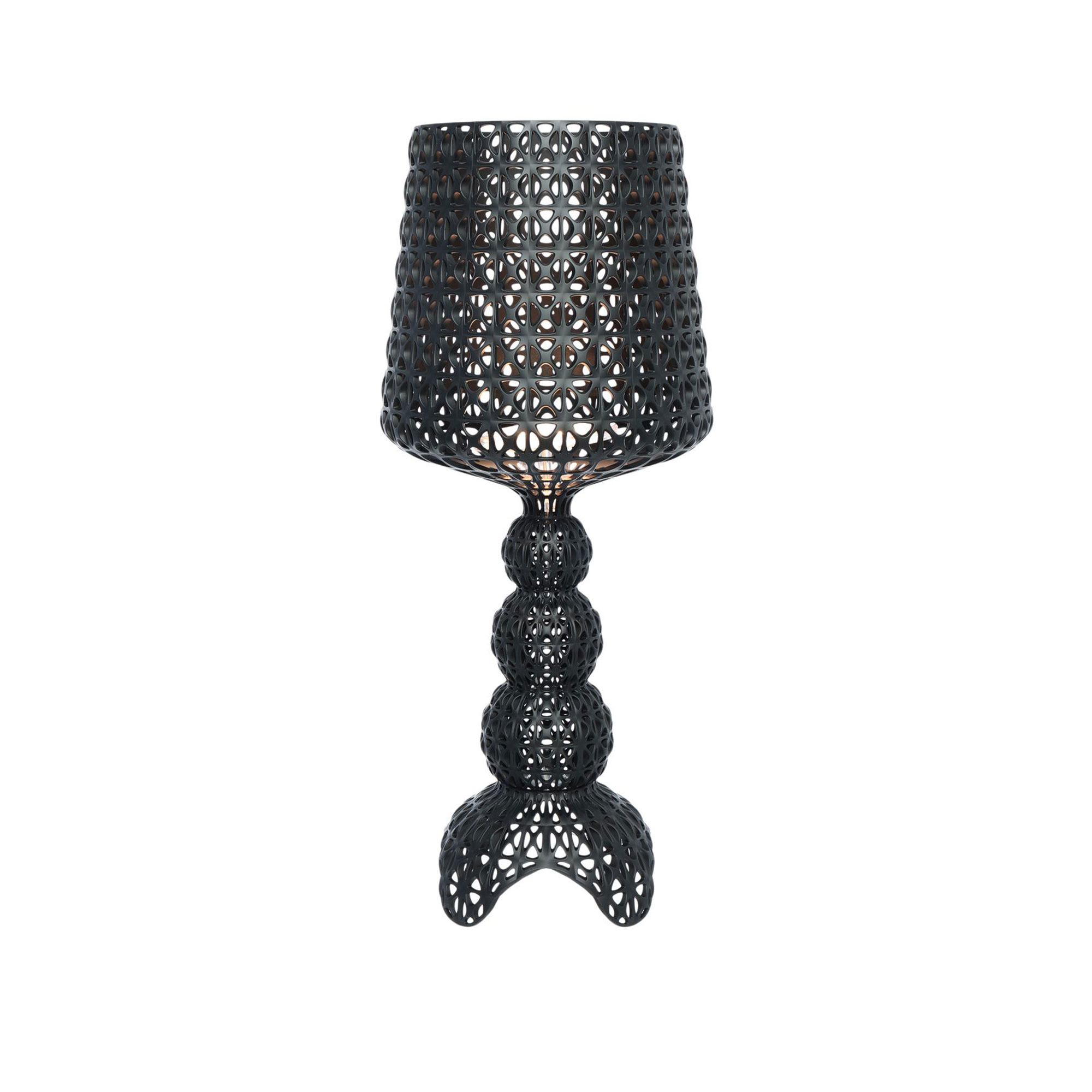 Kartell - Mini Kabuki Opaque Black - Bordslampor - Ferruccio Laviani - Svart