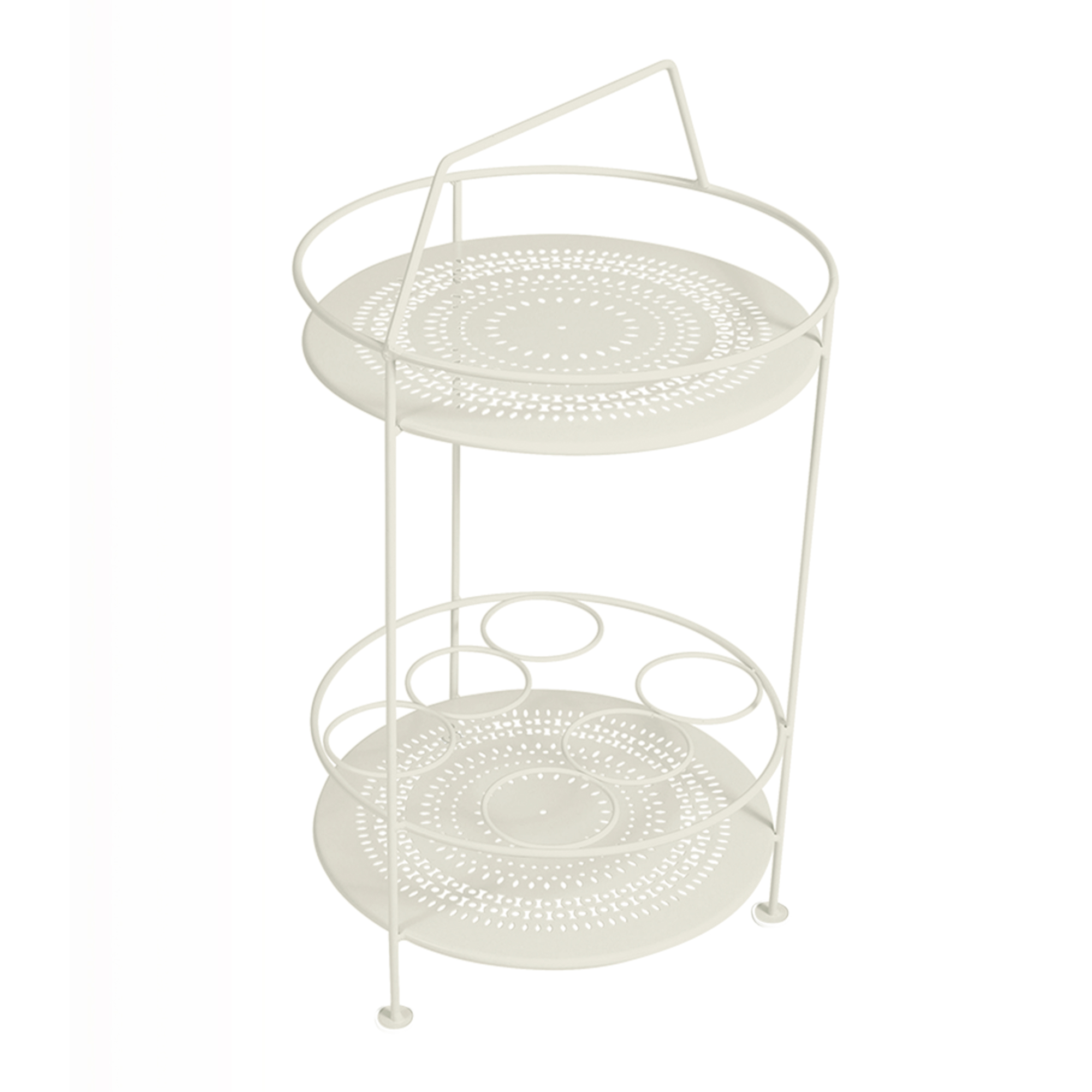 Fermob - Montmartre Portable Bar Clay Grey A5 - Småbord & Sidobord utomhus - Grön,Grå - Metall