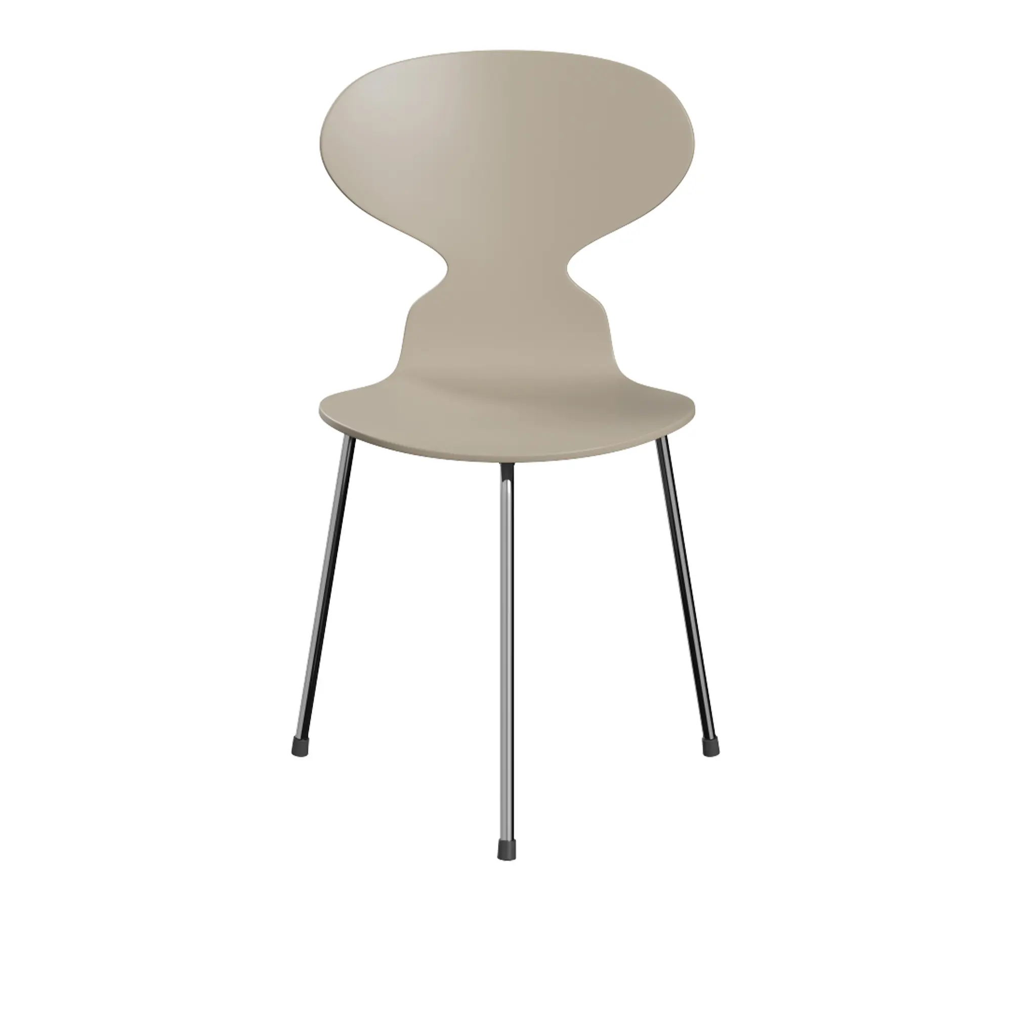3100 Myran stol Lacquered Beech Veneer Chrome