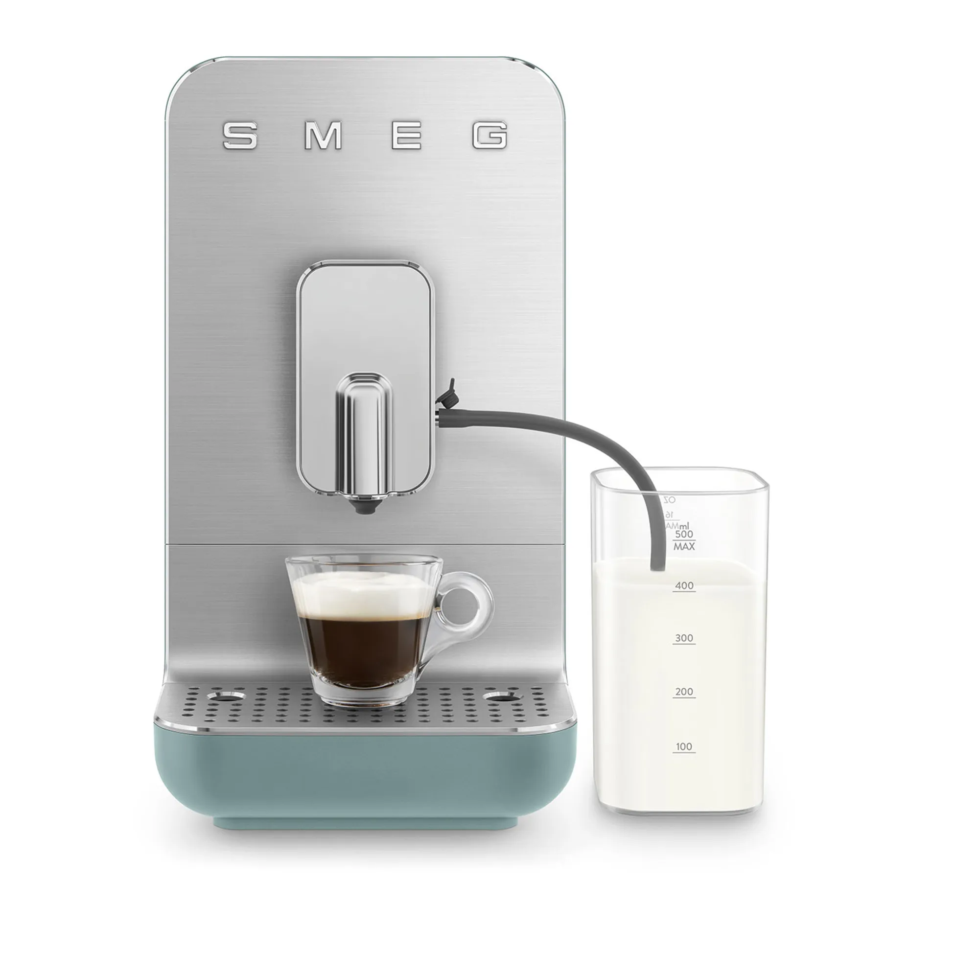 Smeg Automatic Coffee Machine With Milk System Emerald Green