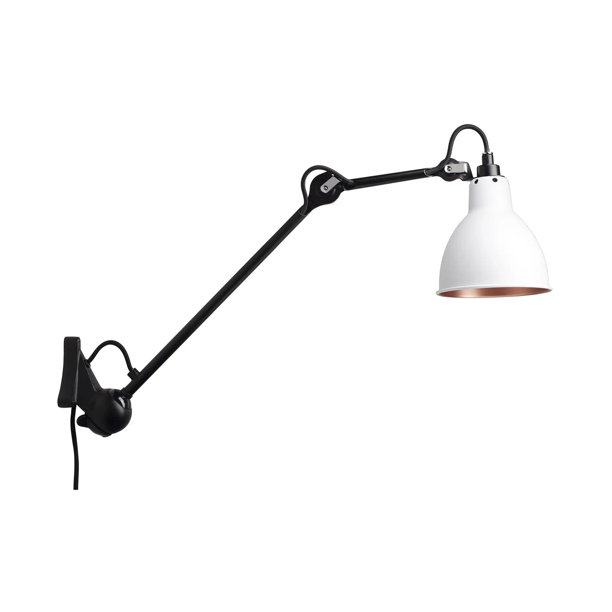 Lampe Gras No222 - Round - Svart bas