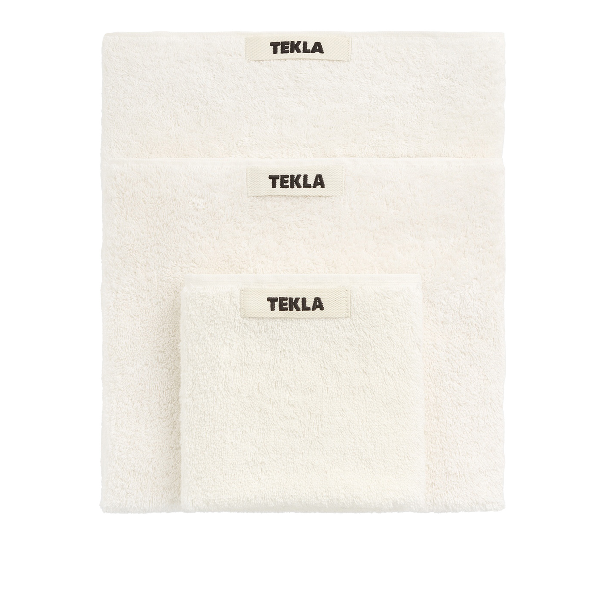 Tekla - Terry badhandduk white 70x140 cm - Handdukar och badlakan - Vit | Textilier - Badrumstextilier - Handdukar Och Badlakan | Möbelexperten