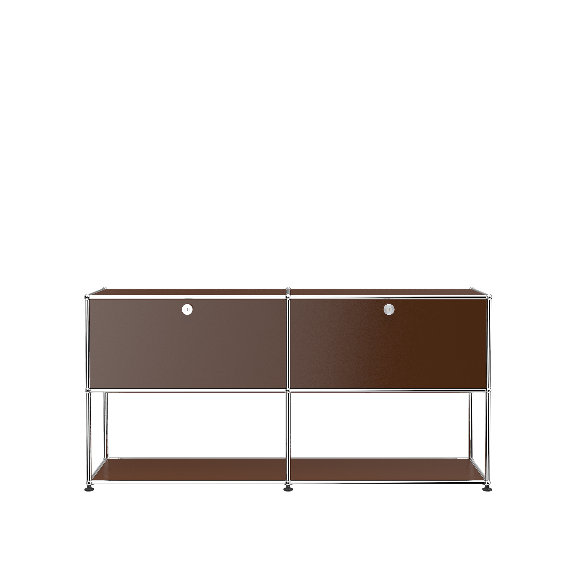 USM - USM Haller 40 Sideboard, USM Green - Sideboards - Fritz Haller,Paul Schärer - Brun - Metall