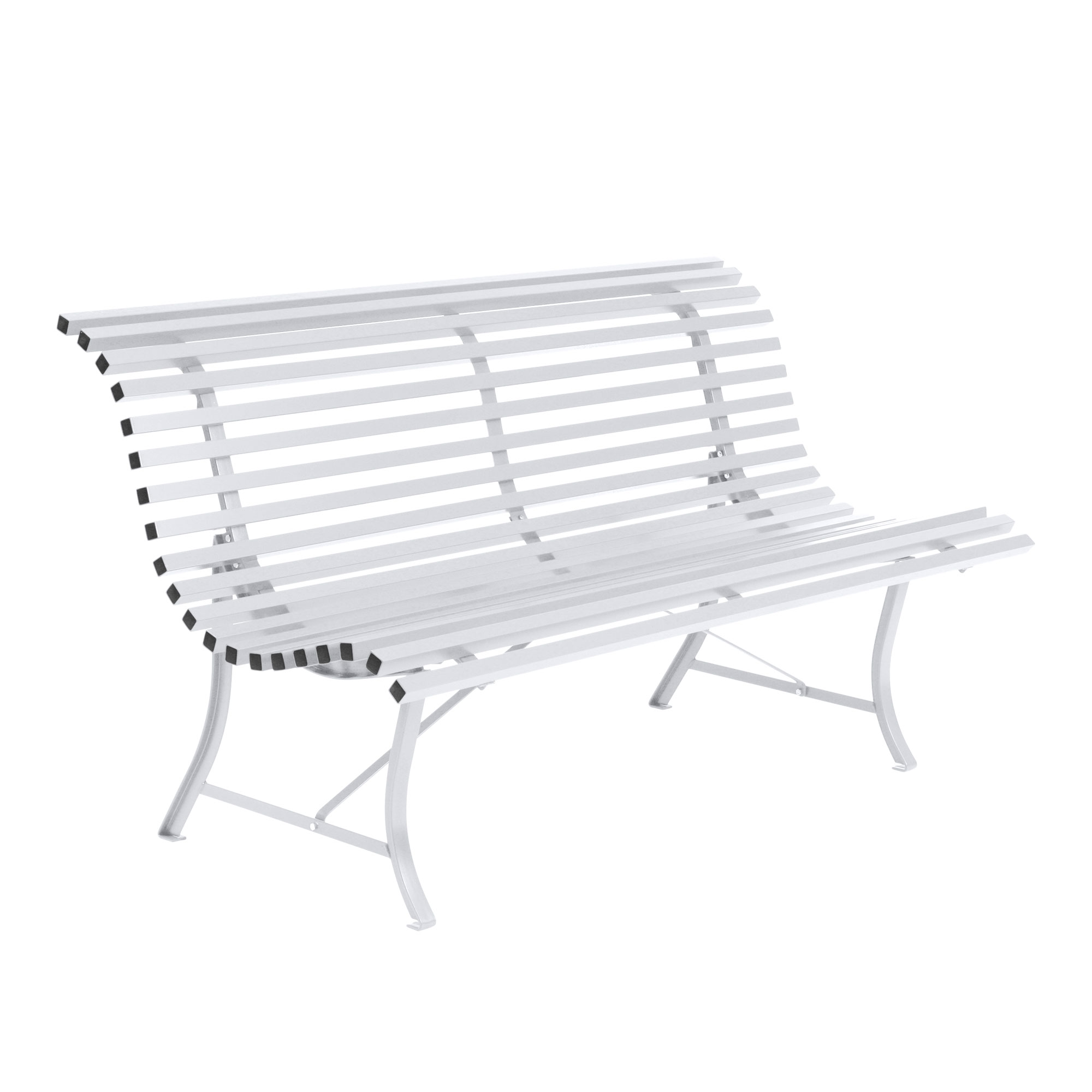 Fermob - Louisiane Bench 150 cm Cotton White - Tr&auml;dg&aring;rdsb&auml;nkar