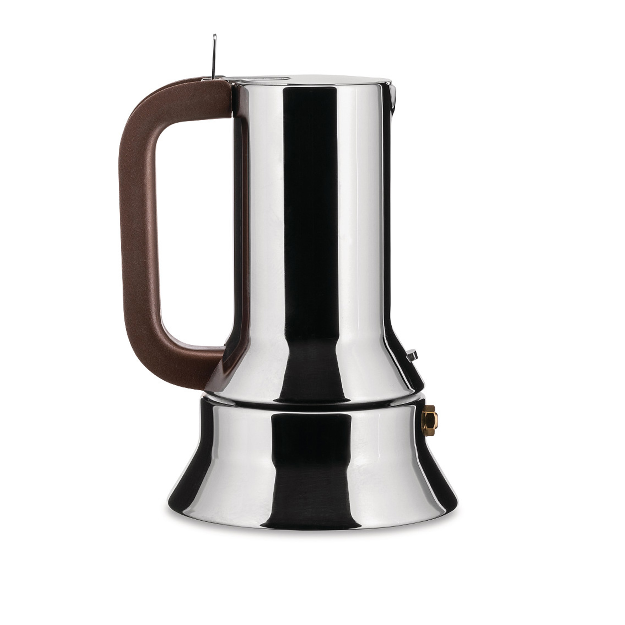 Alessi - ESPRESSO COFFEE MAKER 9090/1 - Kaffemaskiner & kaffebryggere - Richard Sapper - Sølv - Metall