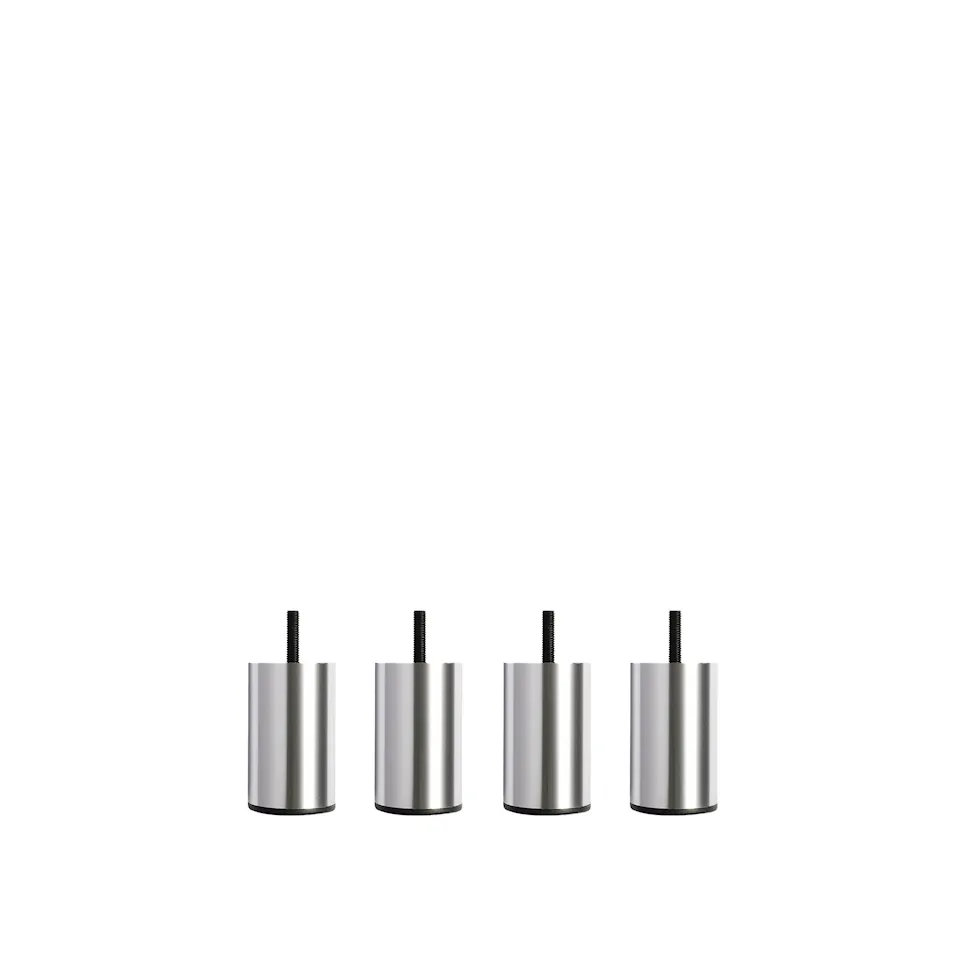 DUX SC sängben rund aluminium 4-pack