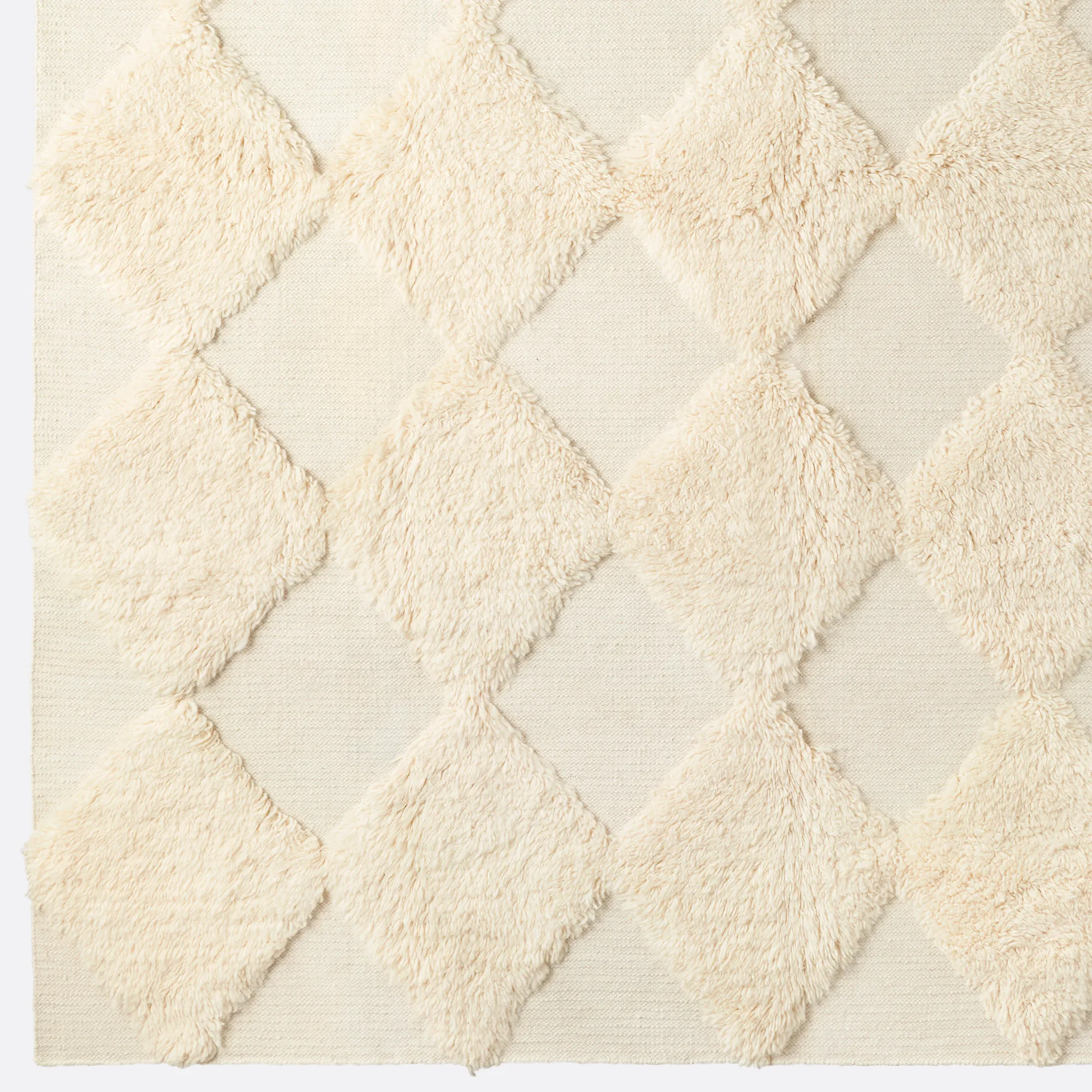 Chess Rug Off White