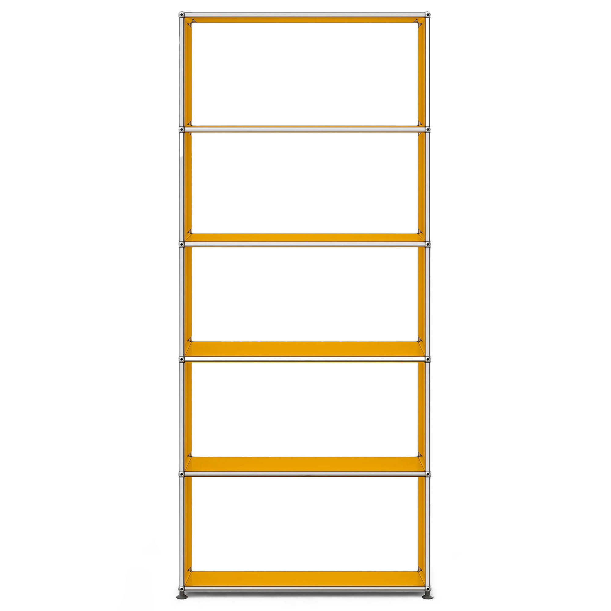 USM - USM Haller 108 Shelving Golden Yellow - Hyllor & Hyllsystem - Fritz Haller & Paul Sch&auml;rer - Gul - Metall