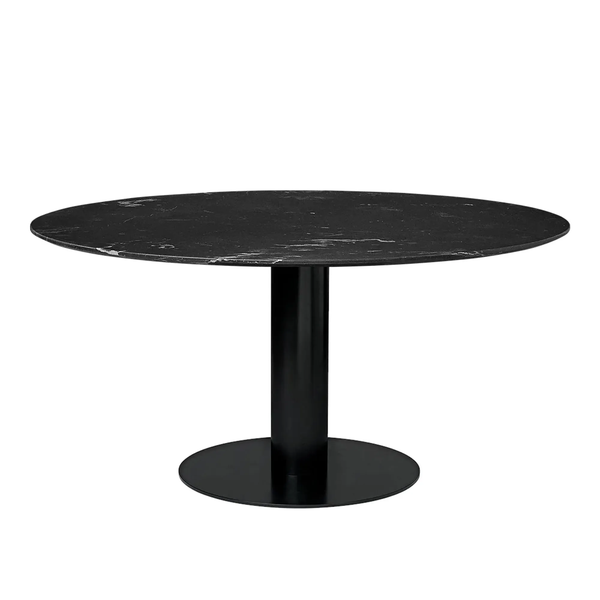 GUBI 2.0 matbord Ø150 cm svart
