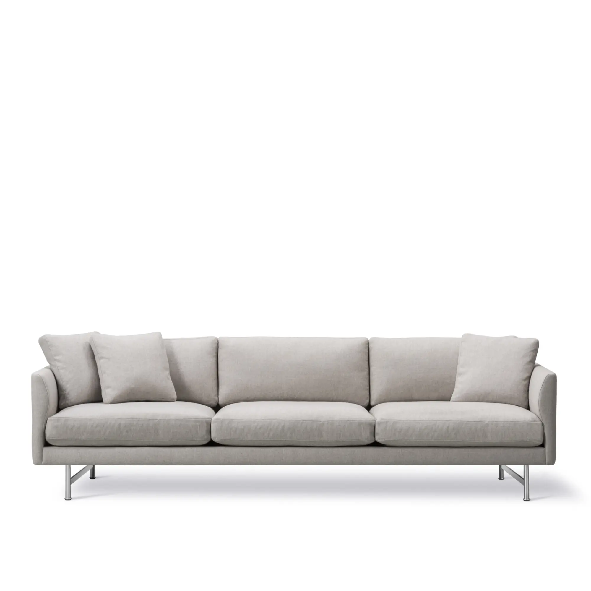 Calmo 3-seters sofa matt krom
