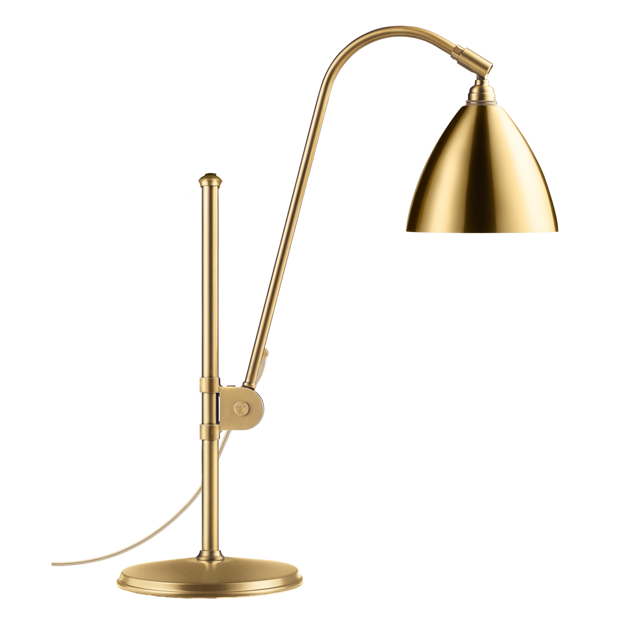 Gubi - Bestlite - BL1 Bordslampa, Helmässing - Bordslampor - Robert Dudley Best - Guld
