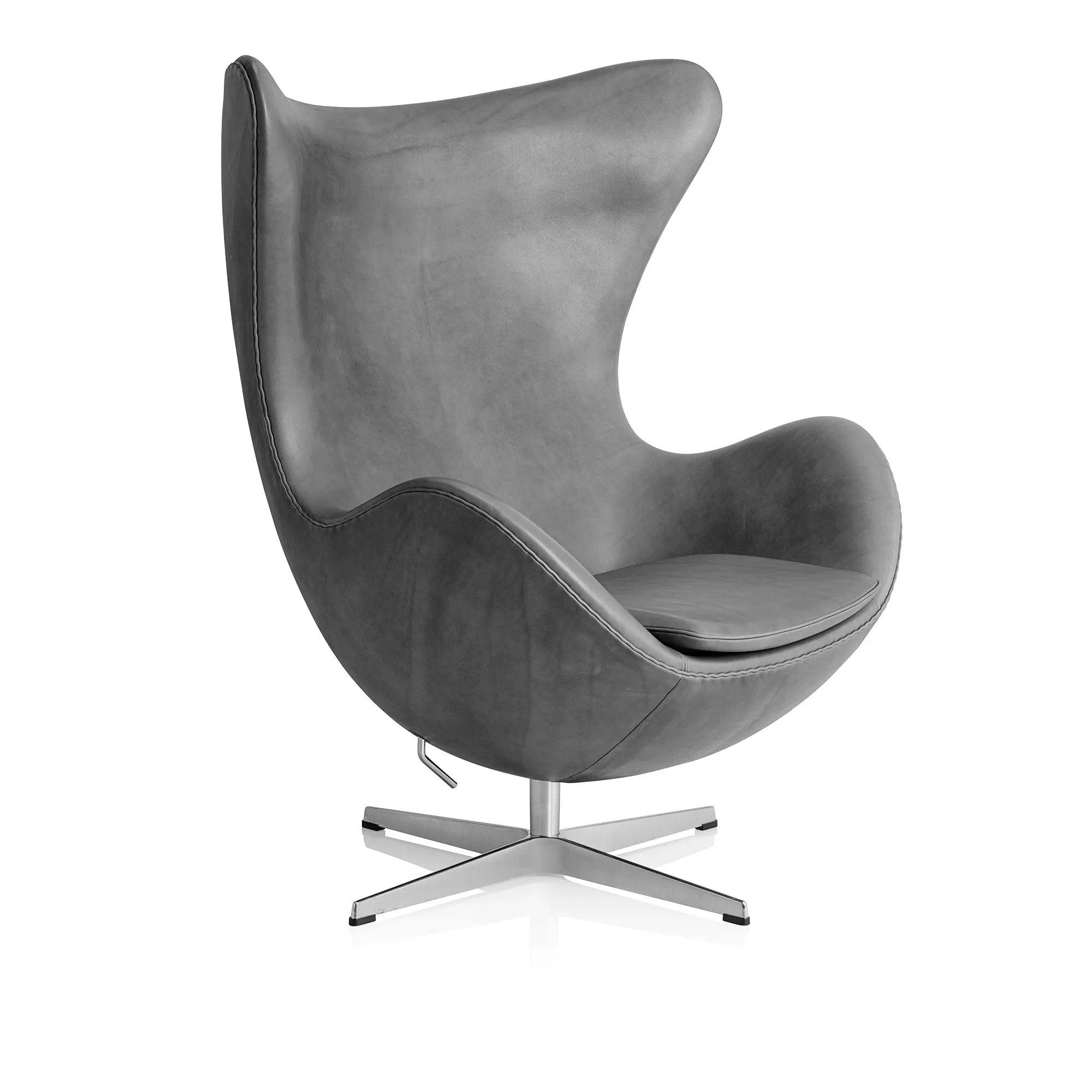 3316 Egget lenestol Satin Polished