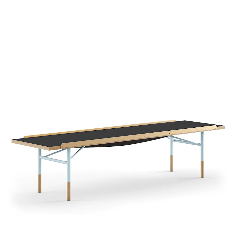 Table Bench bänk Medium med mässingskanter