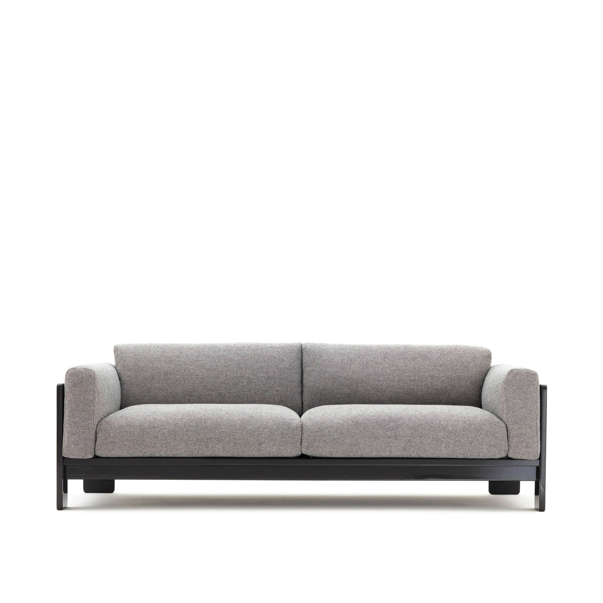 Knoll - Bastiano 3-sits soffa 220 cm, Tyg: Kat. S - Hallingdal - 130H - Soffor - Tobia Scarpa - Grå | Möbler - Soffor Och Dagbäddar - Soffor | Möbelexperten