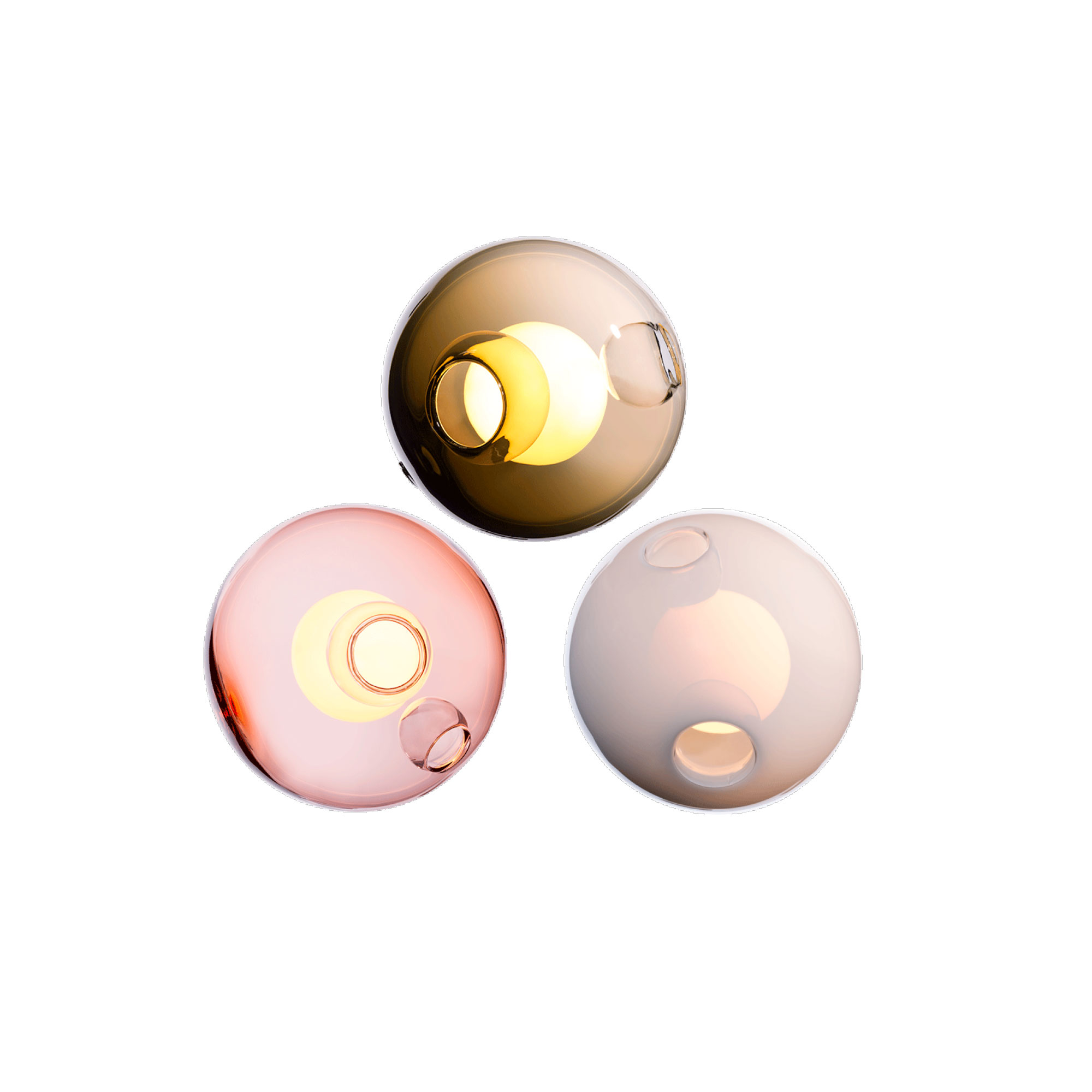 Bocci - 28.3 Cluster, Multi - 10 - Klusterlampor - Omer Arbel - Flerfärgad