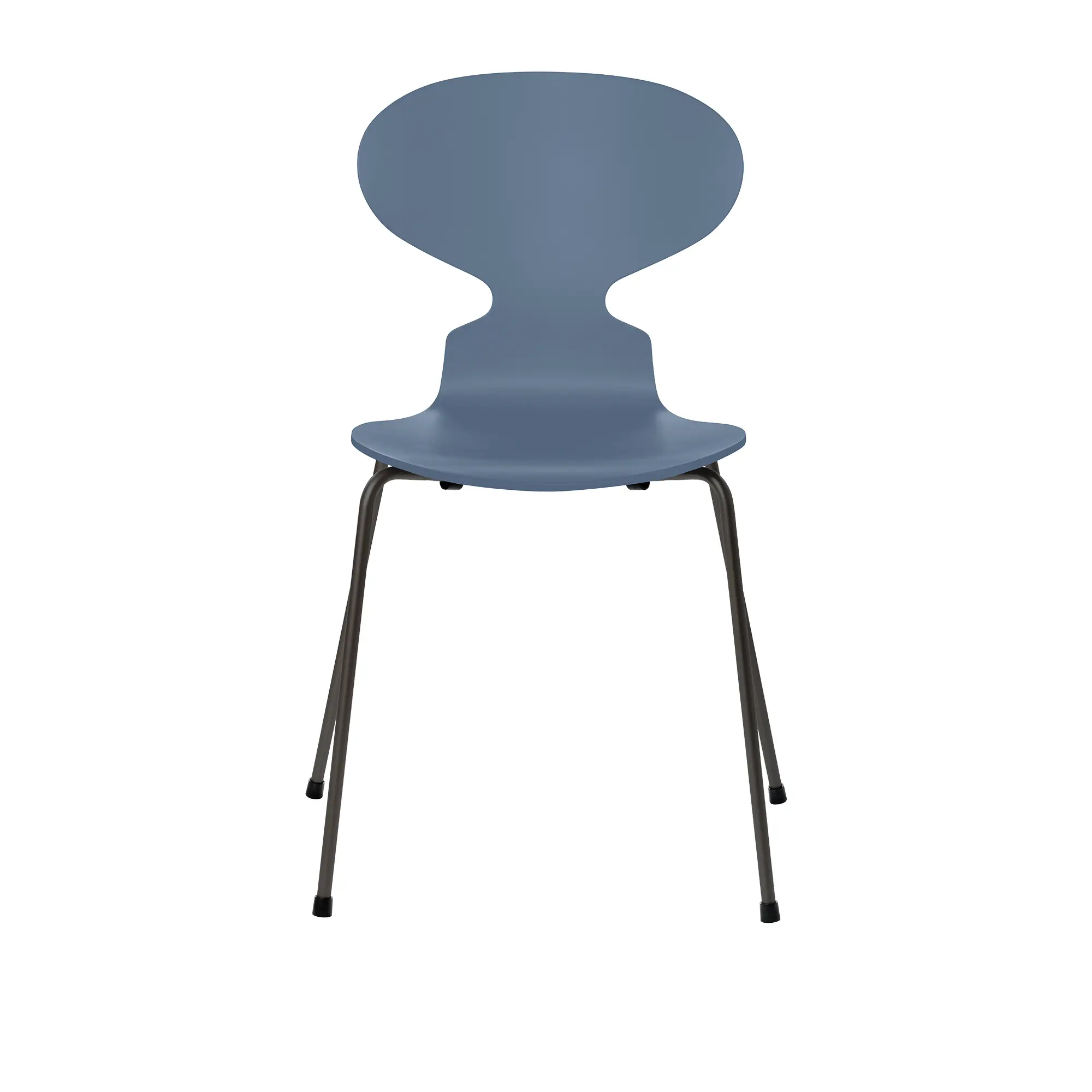 3101 Myran stol Lacquered Beech Veneer Warm Graphite