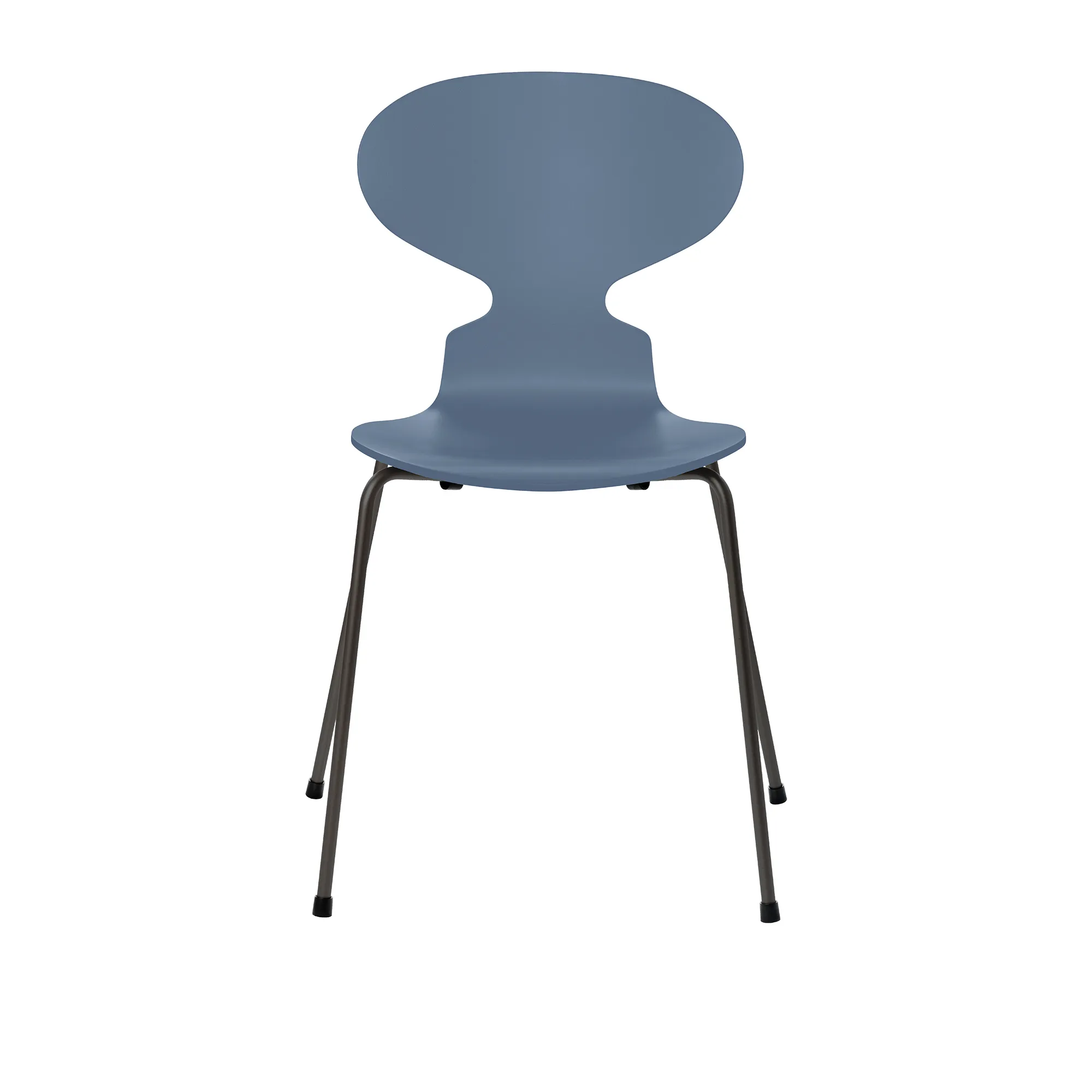 3101 Myran stol Lacquered Beech Veneer Warm Graphite