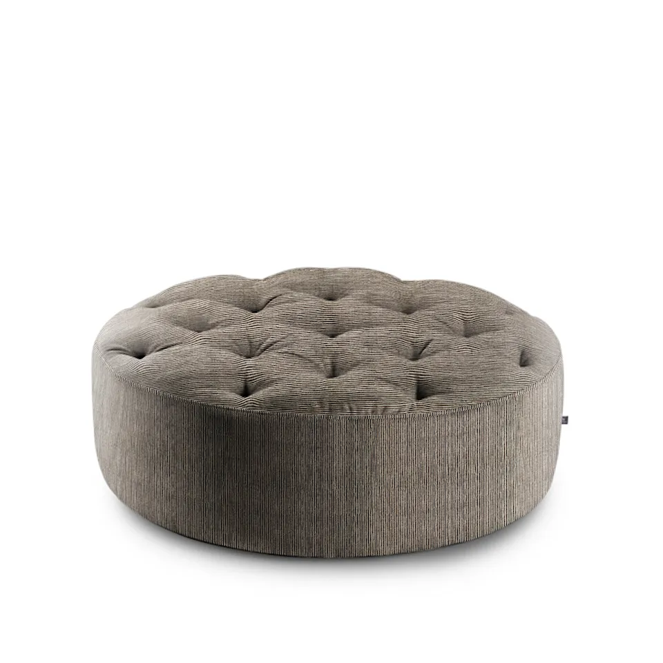 Wheel sittpuff flera knappar Ø 120 cm