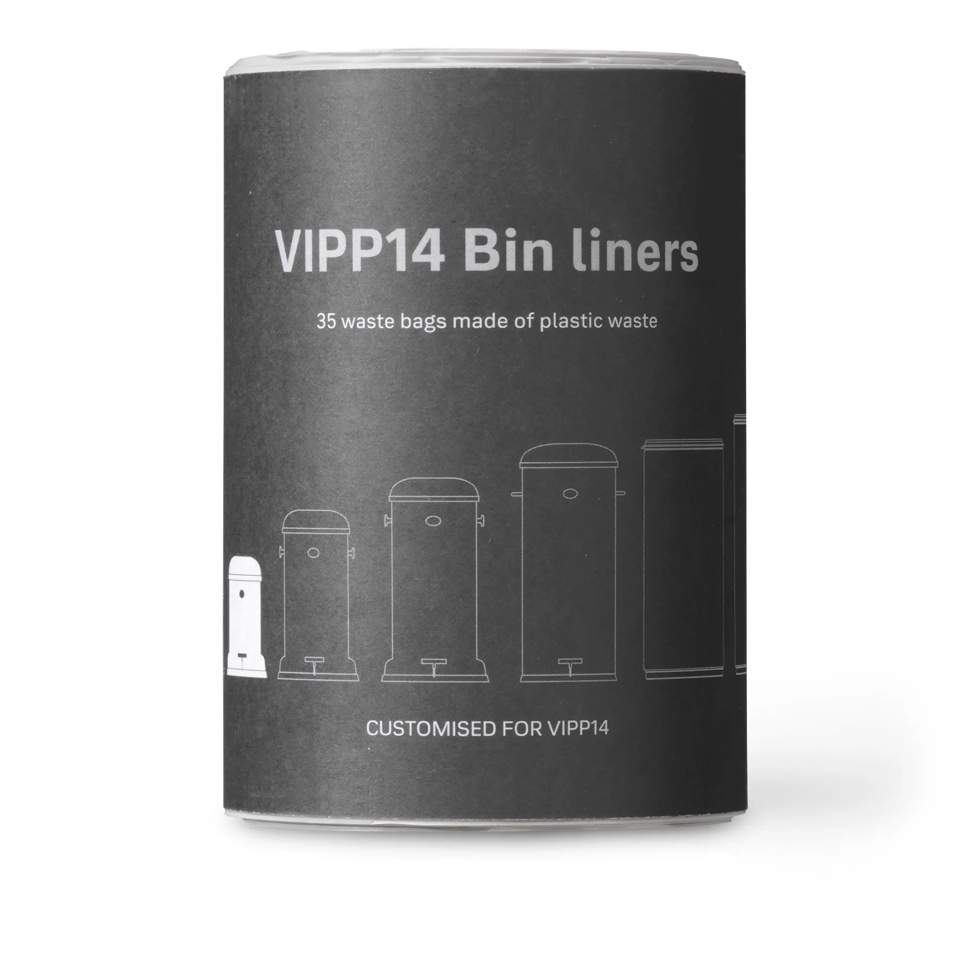 Vipp14 resirkulerte søppelposer