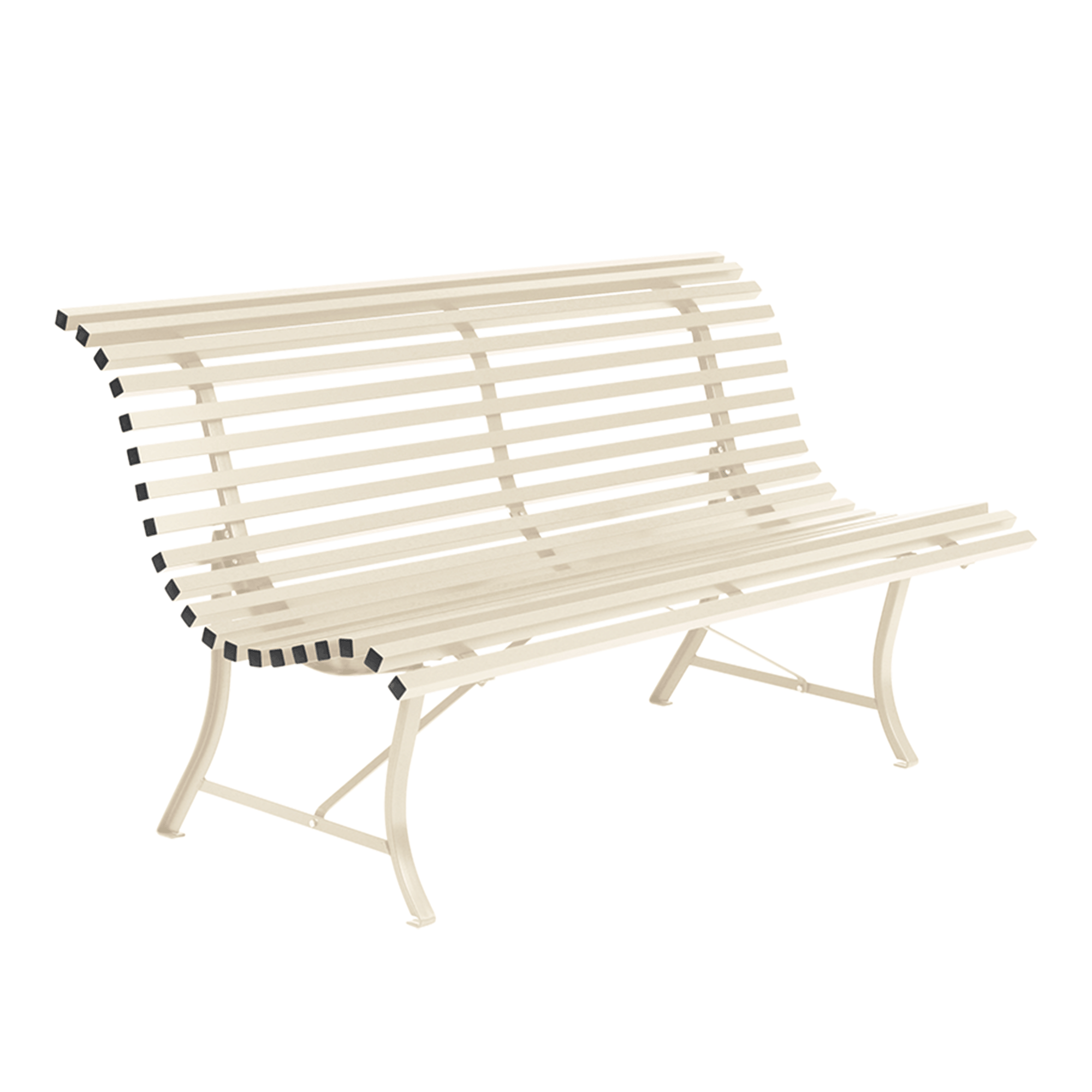 Fermob - Louisiane Bench 150 Cm, Latte Beige - Tr&auml;dg&aring;rdsb&auml;nkar
