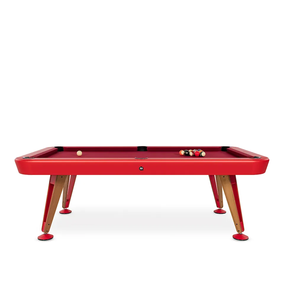Diagonal Indoor Pool Table